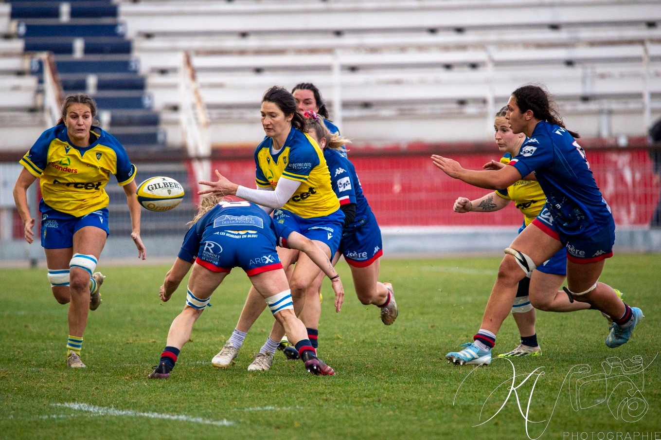  ASM Romagnat rugby féminin - FC Grenoble Rugby - Rugby - FFR 2024 Elite 1 Fém - ASM Romagnat (32) vs (8) Amazones FC Grenoble  (#FFR24E1FASMRFCG11) Photo by: Karine Valentin | Siuxy Sports 2024-11-17