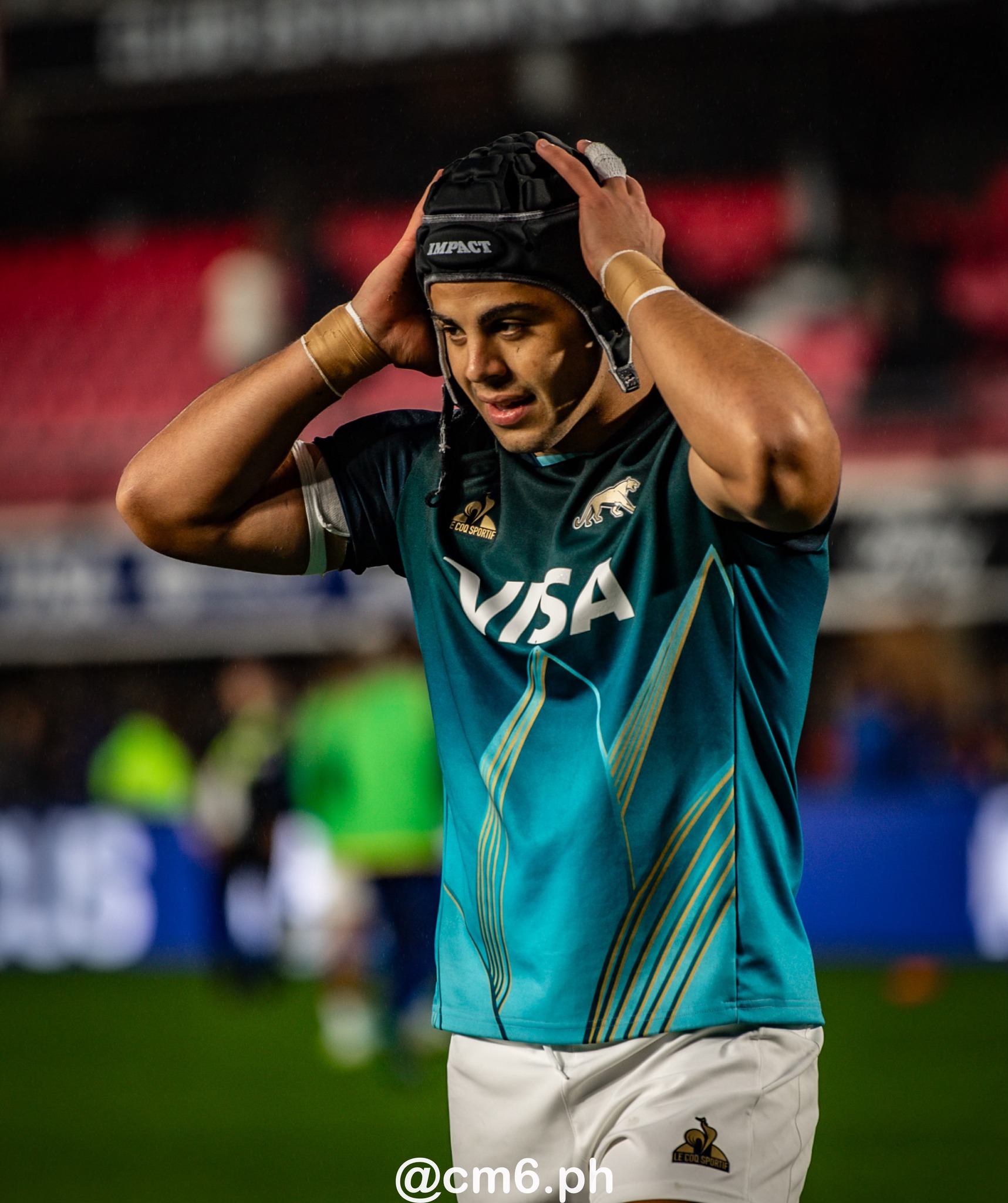 Santiago CHOCOBARES -  Selección Argentina de Rugby XV - Australia national rugby union team (M) - Rugby - Rugby Championship 2024 - Argentina Pumas (19) vs (20) Australia Wallabies (#CHAMP24R3ARGAUS) Photo by: Christian Mas | Siuxy Sports 2024-08-31