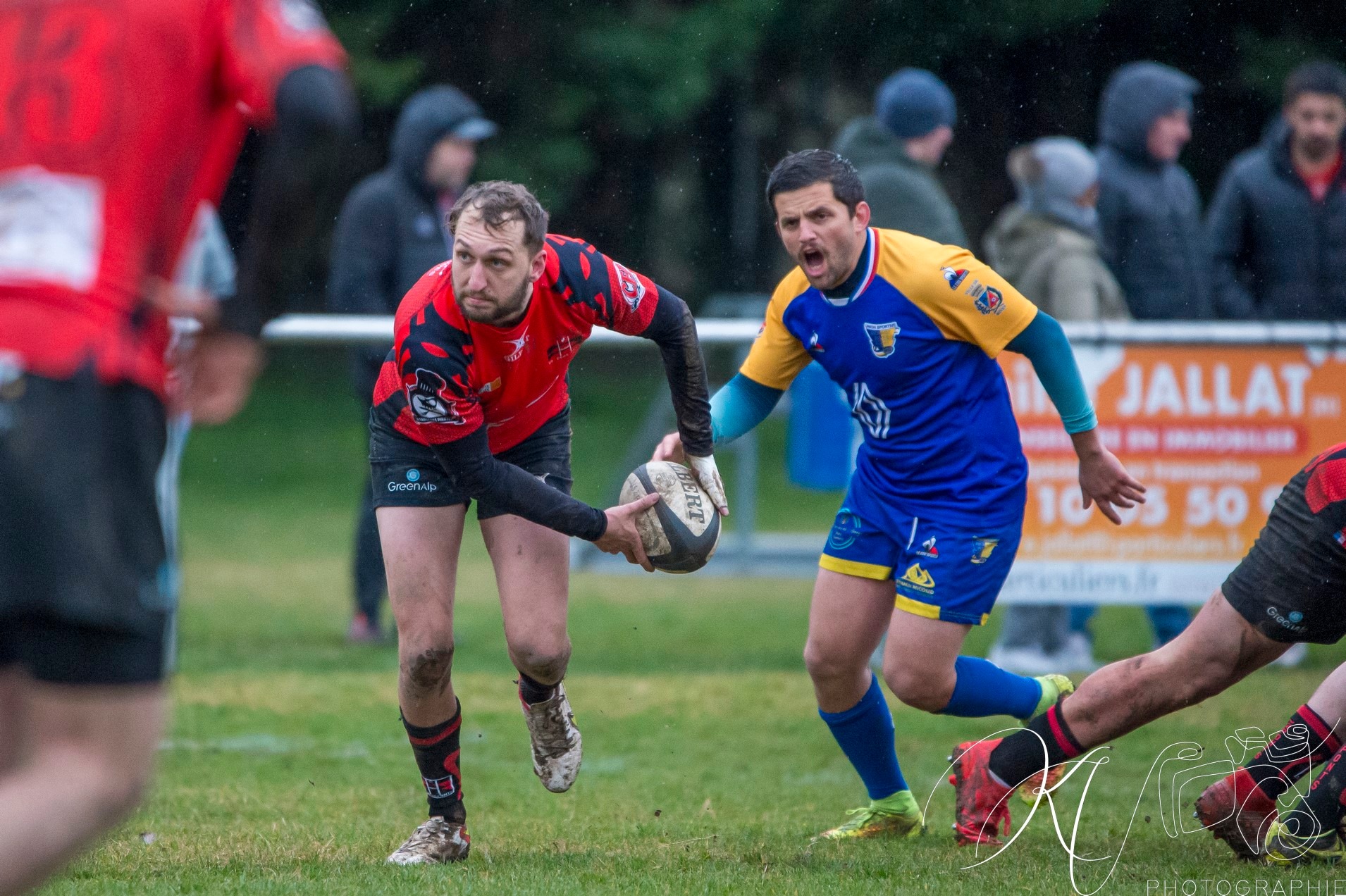  US Deux Ponts - US Renage Rives Rugby - Rugby - Fed2 2024 - US Deux Ponts vs Renage Rives (#F224US2PRRR03) Photo by: Karine Valentin | Siuxy Sports 2024-03-03