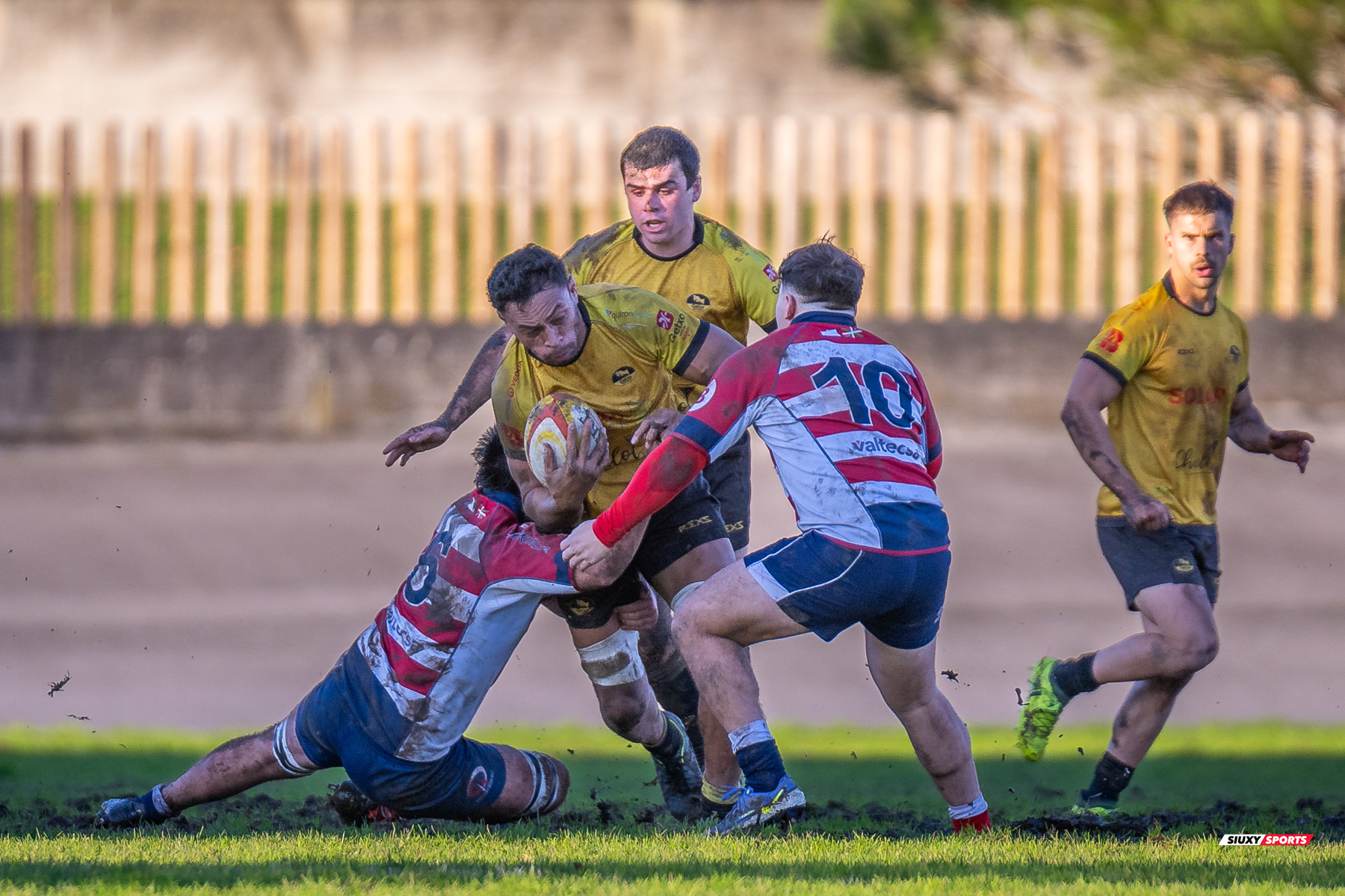 Kerman PASTOR AYO - Juan Cruz RODRIGUEZ HERRERA -  Getxo Artea Rugby Taldea - Universitario Bilbao Rugby - Rugby - FER 2023 - DHB - Getxo Artea RT (19) vs (13) Universitario Bilbao Rugby (#FER23DHBGETUBR12) Photo by: Fredy Monfoto | Siuxy Sports 2023-12-16