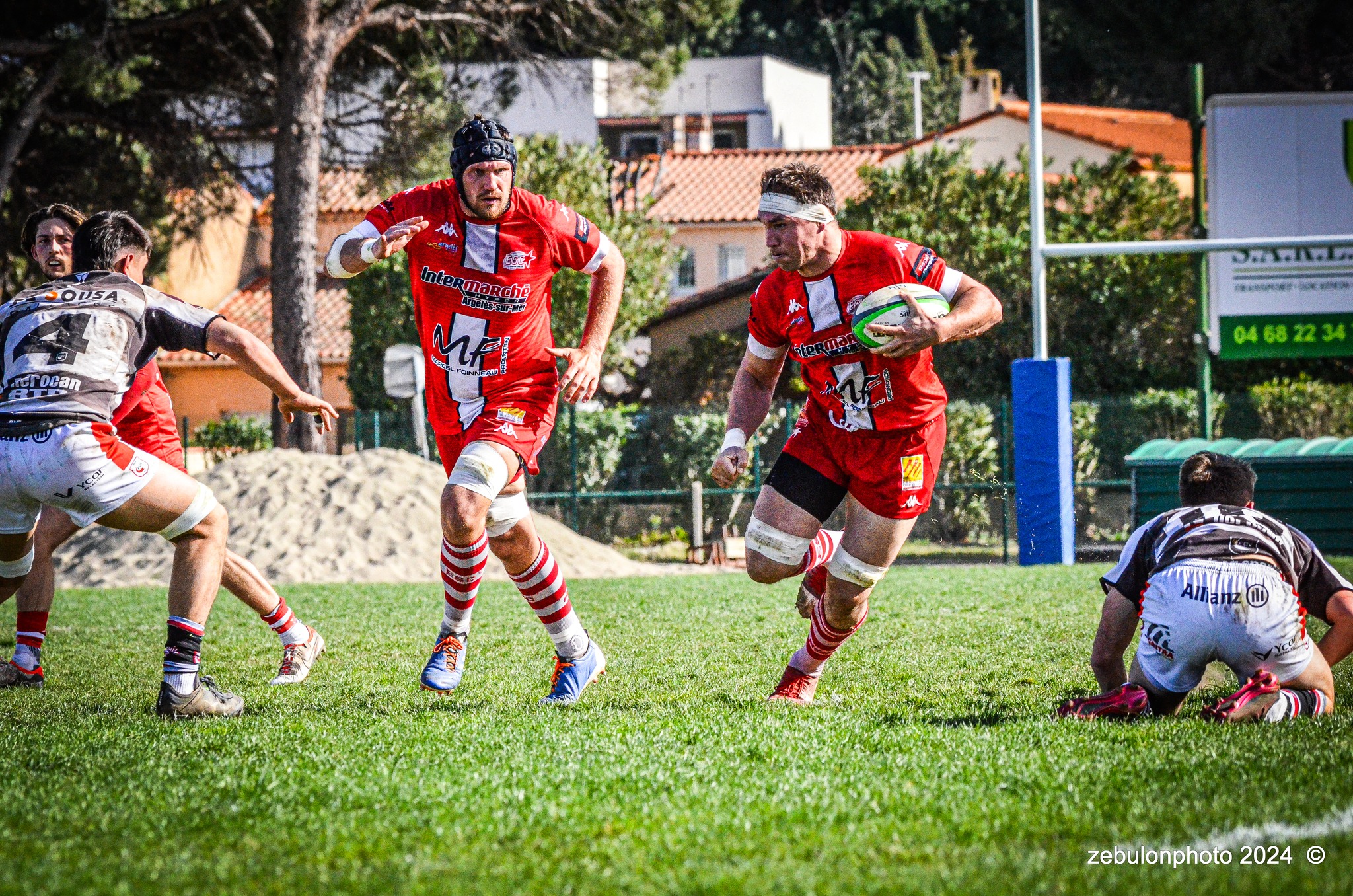  Étoile Sportive Catalane - Football Club Villefranchois - Lauragais - Rugby - FFR -  Fed 2 2024 - Etoile Sportive Catalane vs FC Villefranchois (#FFR24F2ESCFCV03) Photo by: Photo Zebulon | Siuxy Sports 2024-03-23