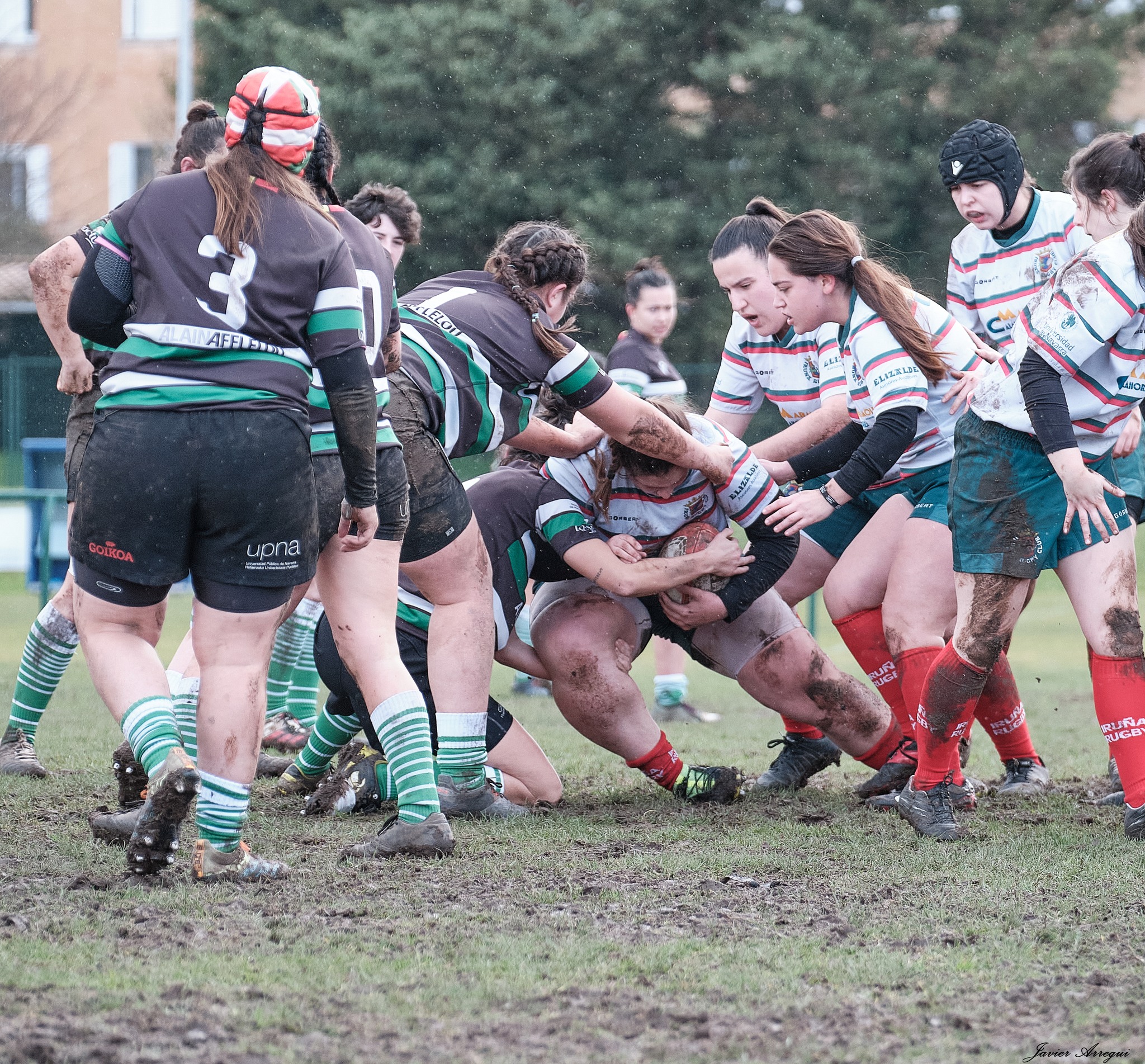  La Única Rugby Taldea - Iruña Rugby Club - Rugby - FER 2024 - La Unica RT vs Iruña Rugby Club - Neskak (#FER24UNIIRU02) Photo by: Javier Arregui | Siuxy Sports 2024-02-10