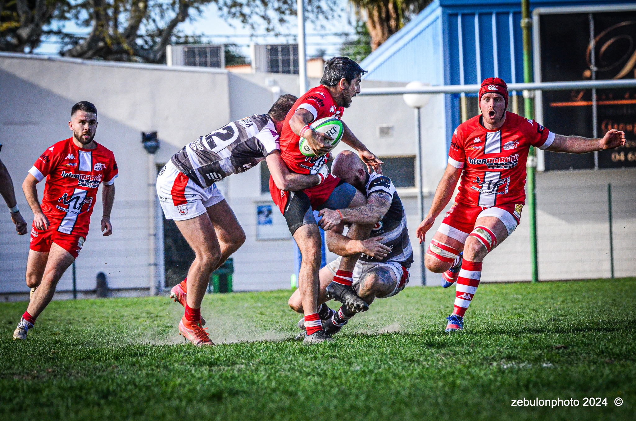  Étoile Sportive Catalane - Football Club Villefranchois - Lauragais - Rugby - FFR -  Fed 2 2024 - Etoile Sportive Catalane vs FC Villefranchois (#FFR24F2ESCFCV03) Photo by: Photo Zebulon | Siuxy Sports 2024-03-23
