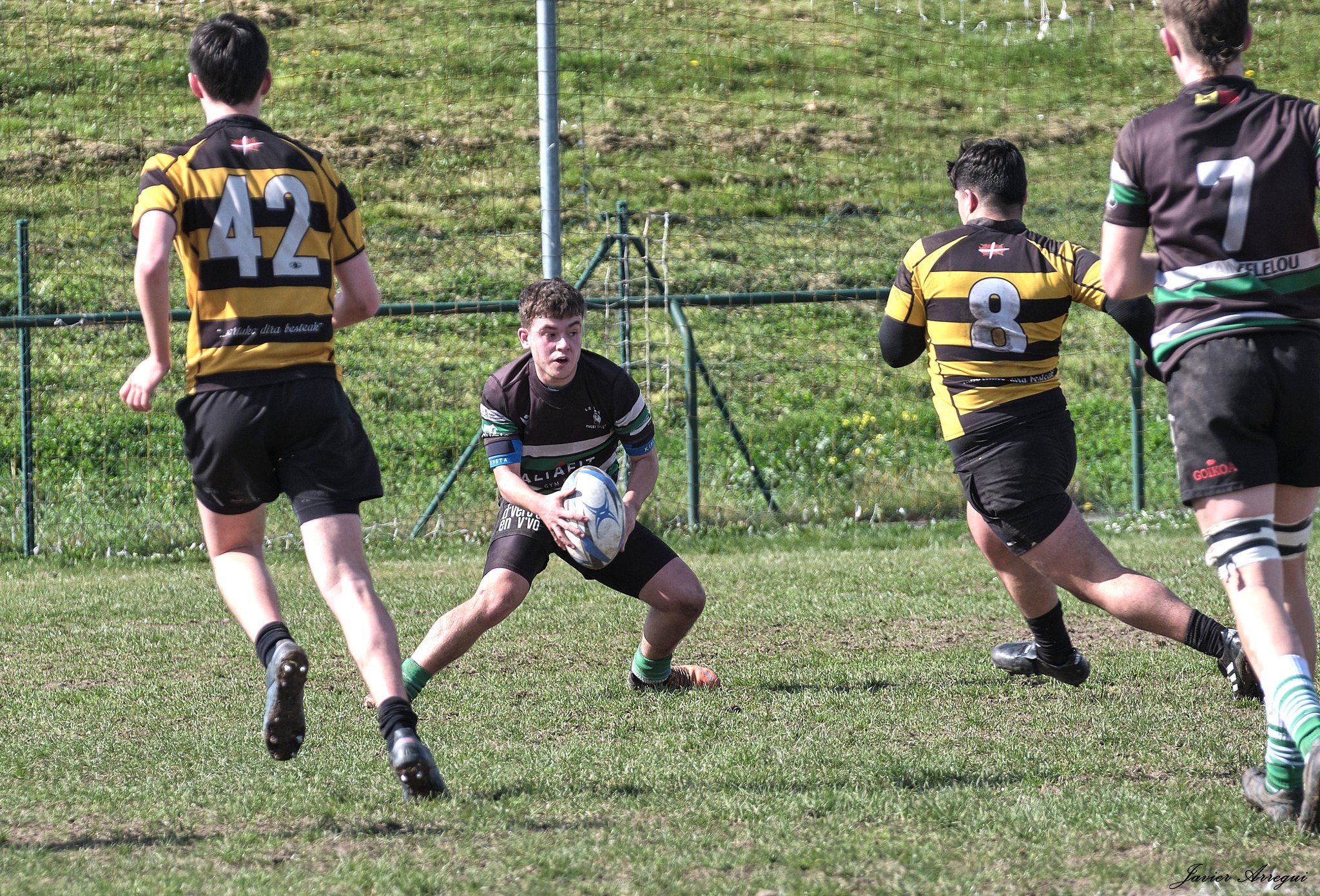  La Única Rugby Taldea - Elorrio Rugby Taldea - Rugby - FER 2024 - Sub18 - La Unica RT vs Elorrio RT (#FER24s18UNIELO03) Photo by: Javier Arregui | Siuxy Sports 2024-03-16