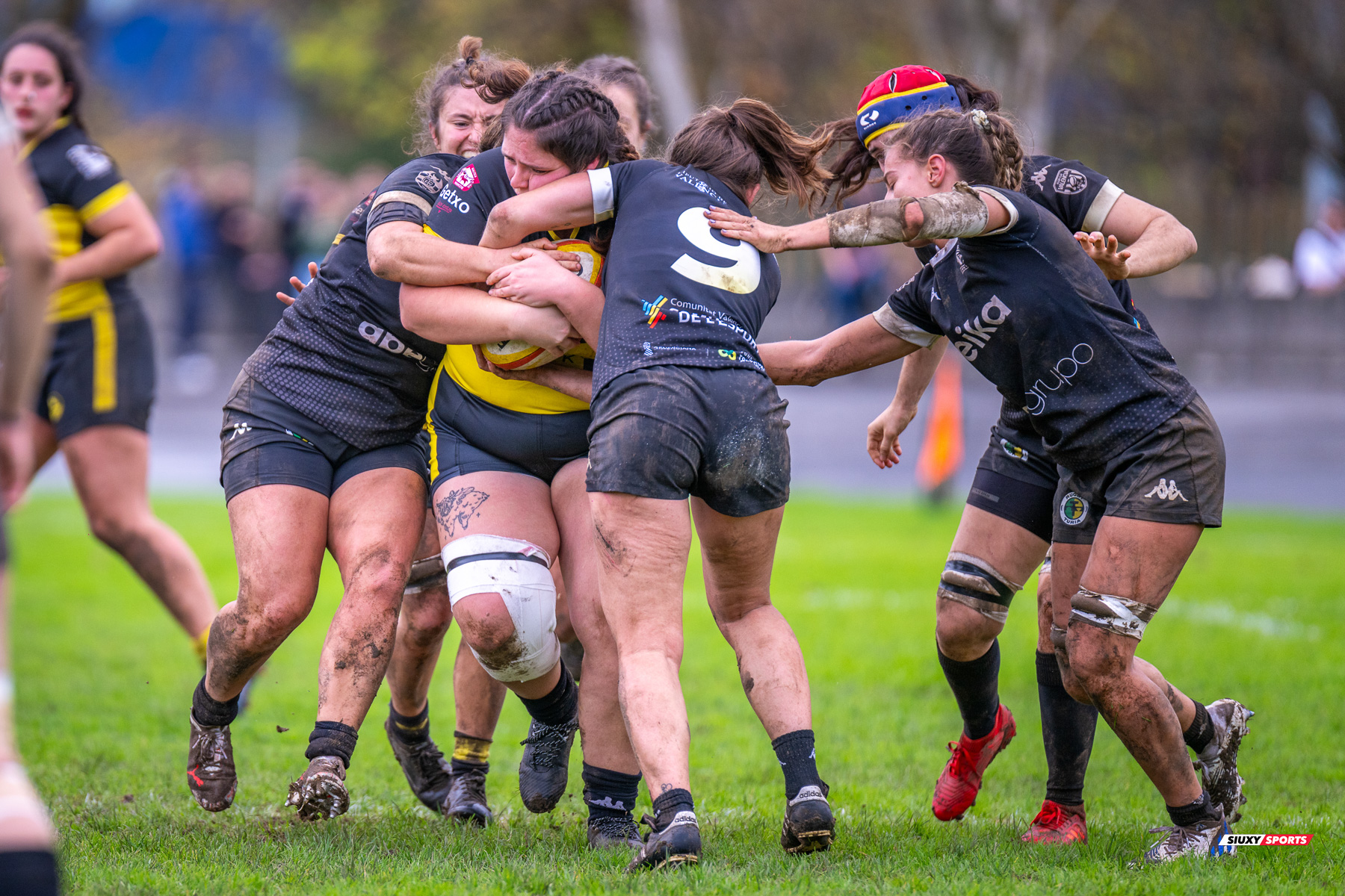  Getxo Artea Rugby Taldea - Rugby Turia - Rugby - FER 2023 - DHB F - Getxo Neskak Rt (25) vs (0) Rugby Turia (#FER23DHBGNRT12) Photo by: Fredy Monfoto | Siuxy Sports 2023-12-10
