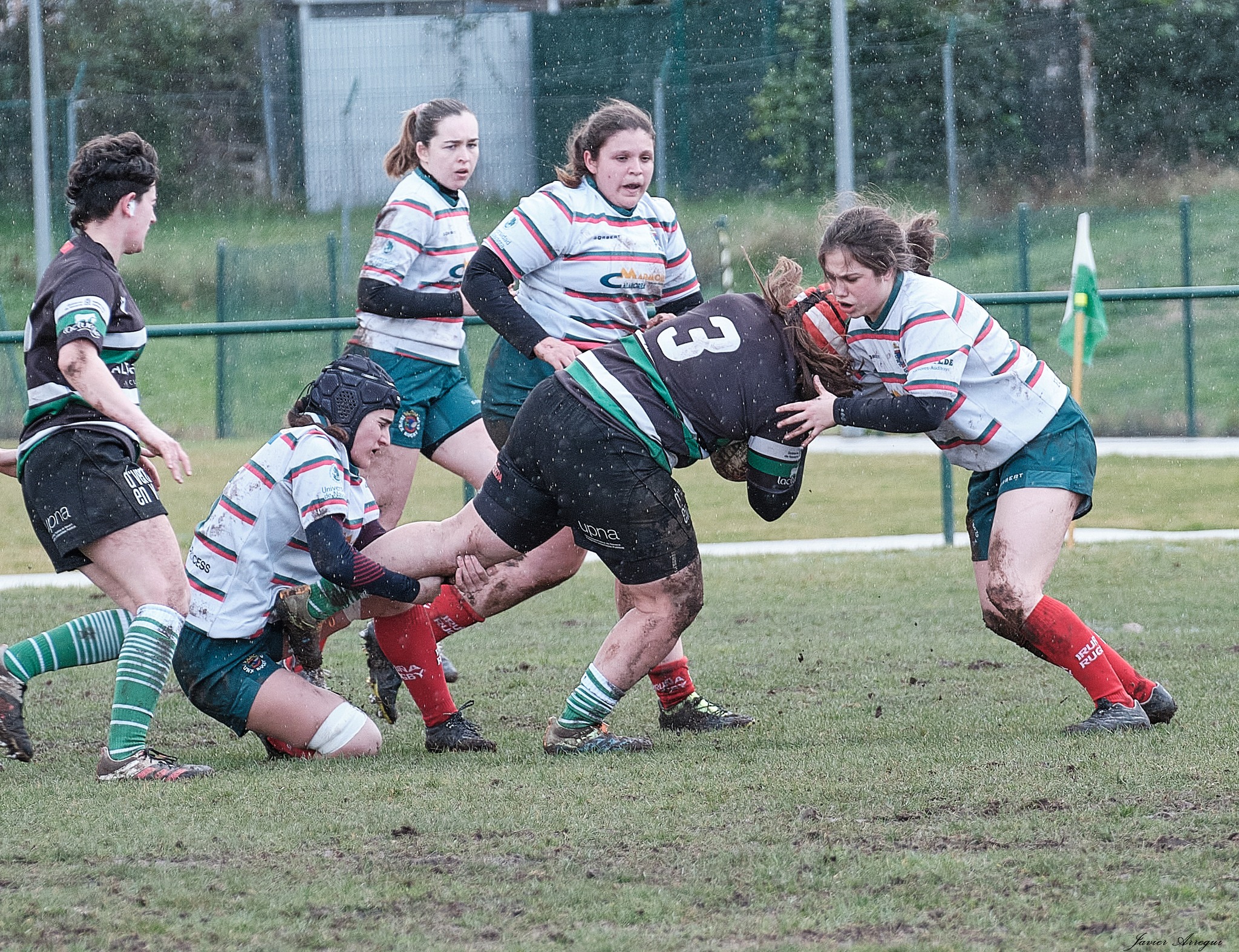  La Única Rugby Taldea - Iruña Rugby Club - Rugby - FER 2024 - La Unica RT vs Iruña Rugby Club - Neskak (#FER24UNIIRU02) Photo by: Javier Arregui | Siuxy Sports 2024-02-10