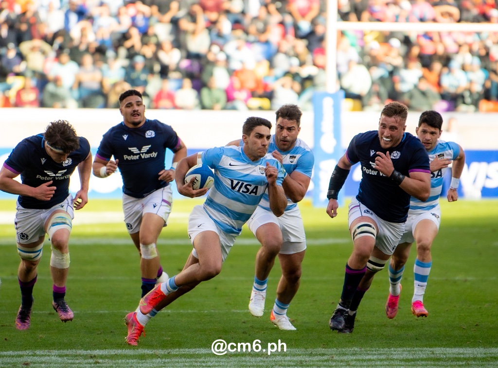 Sione TUIPULOTU -  Selección Argentina de Rugby XV - Scotland national rugby union team - Rugby - PUMAS (34) VS (31) ESCOCIA (SCOTLAND) - Santiago del Estero - 3ER TEST DE 3 (#PumasVsScotland2022C) Photo by: Christian Mas | Siuxy Sports 2022-07-16