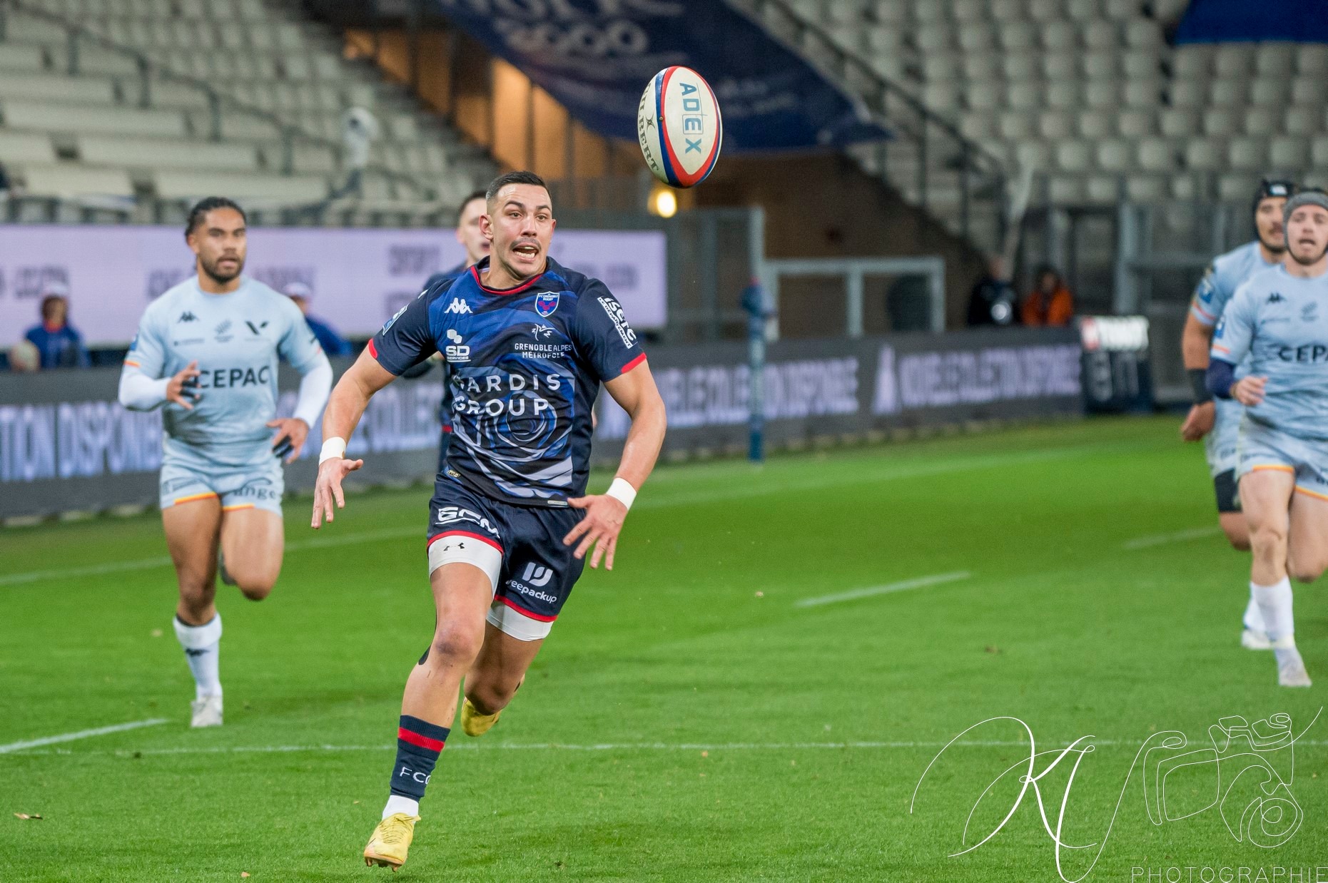Julien FARNOUX -  FC Grenoble Rugby - Provence - Rugby - PRO D2 - FC GRENOBLE (45) VS (10) Provence Rugby (#2024PROD1FCGPRR01) Photo by: Karine Valentin | Siuxy Sports 2024-01-04