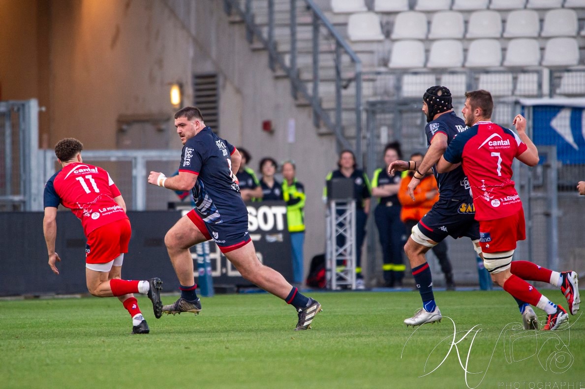  FC Grenoble Rugby - Stade Aurillacois - Rugby - FFR - 2024 PRO D2 - FC Grenoble (55) vs (10) Aurillac (#PD224T14FCGAUR04) Photo by: Karine Valentin | Siuxy Sports 2024-04-12