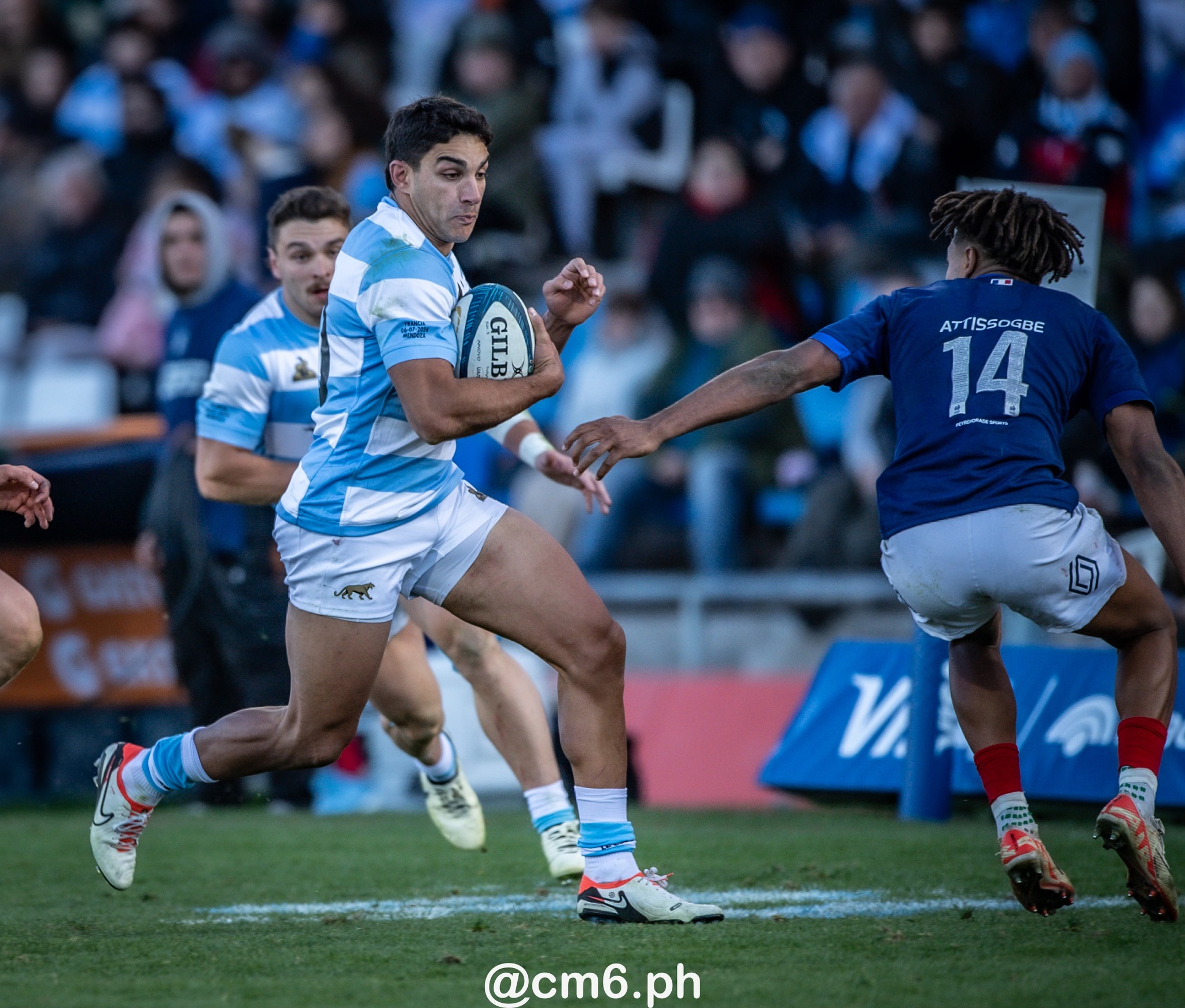 Mateo CARRERAS - Santiago CARRERAS -  Selección Argentina de Rugby XV - Équipe de France de rugby à XV - Rugby - 2024 - Los Pumas - Argentina (13) vs (28) Francia (#2024PUMFRA07) Photo by: Christian Mas | Siuxy Sports 2024-07-06