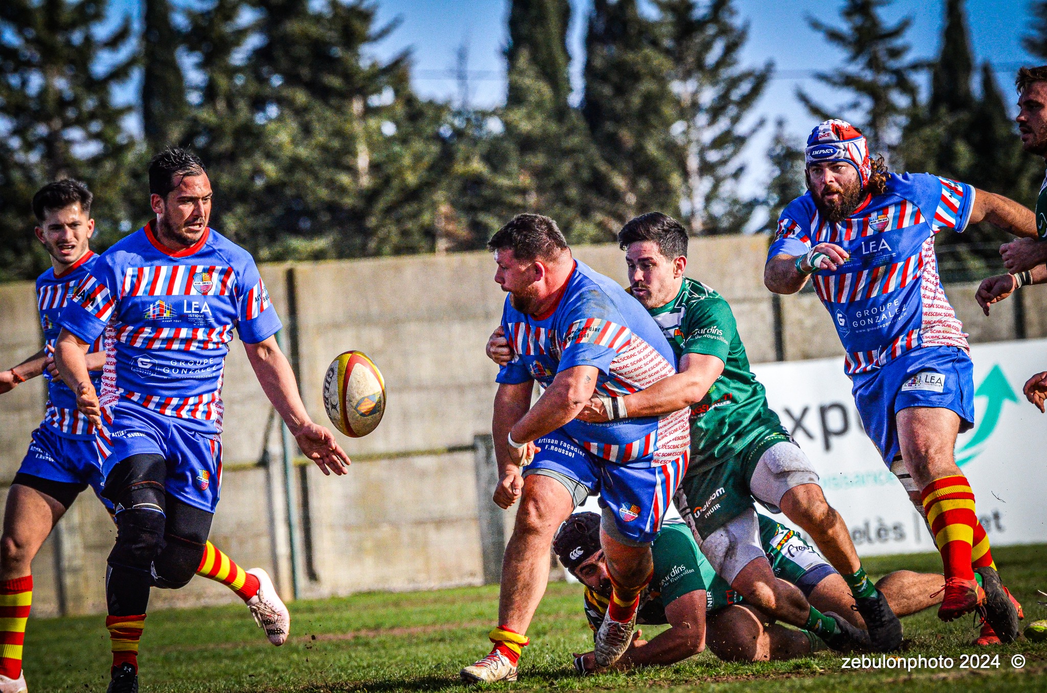  SCAR ESC-BAC - US Thuirinoise - Rugby - Fed3 2024 - SCAR ESC-BAC vs US Thuirinoise - P   (#F324SEBUSTP03) Photo by: Photo Zebulon | Siuxy Sports 2024-03-09