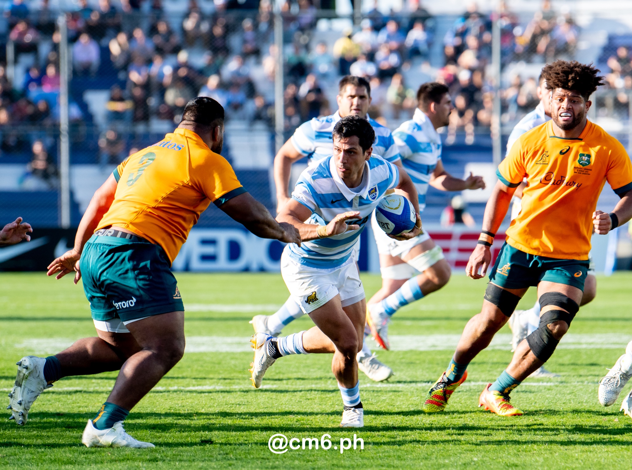  Selección Argentina de Rugby XV - Australia national rugby union team (M) - Rugby - Rugby Championship - Pumas (26) vs (41) Australia - Mendoza - Reel A (#RCH22ARGAUSa07) Photo by: Christian Mas | Siuxy Sports 2022-07-06