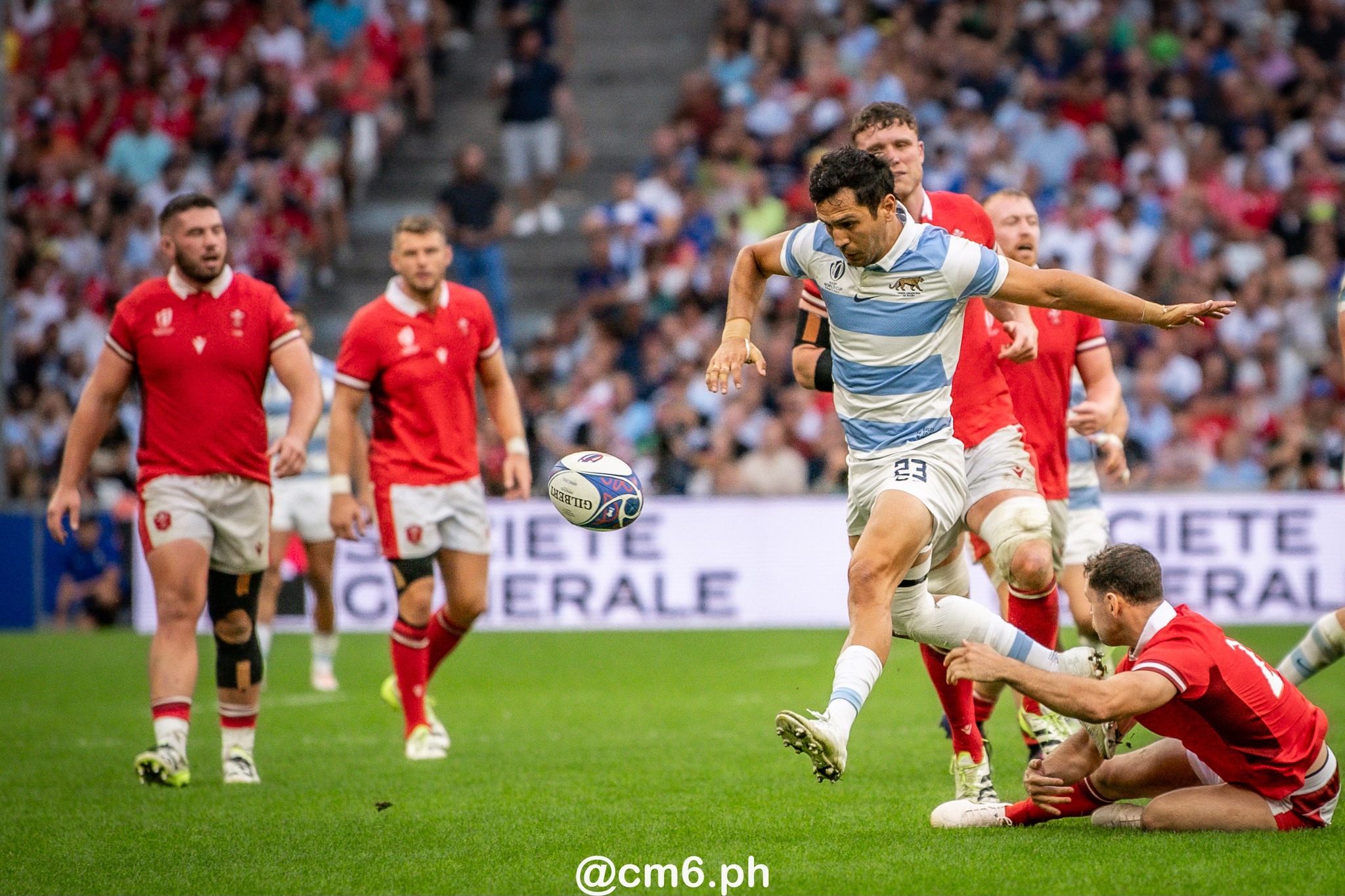  Selección Argentina de Rugby XV - Wales national rugby union team - Rugby - RWC 2023 - Argentina (29) vs (17) Wales (#RWC23ARGWAL10) Photo by: Christian Mas | Siuxy Sports 2023-10-14