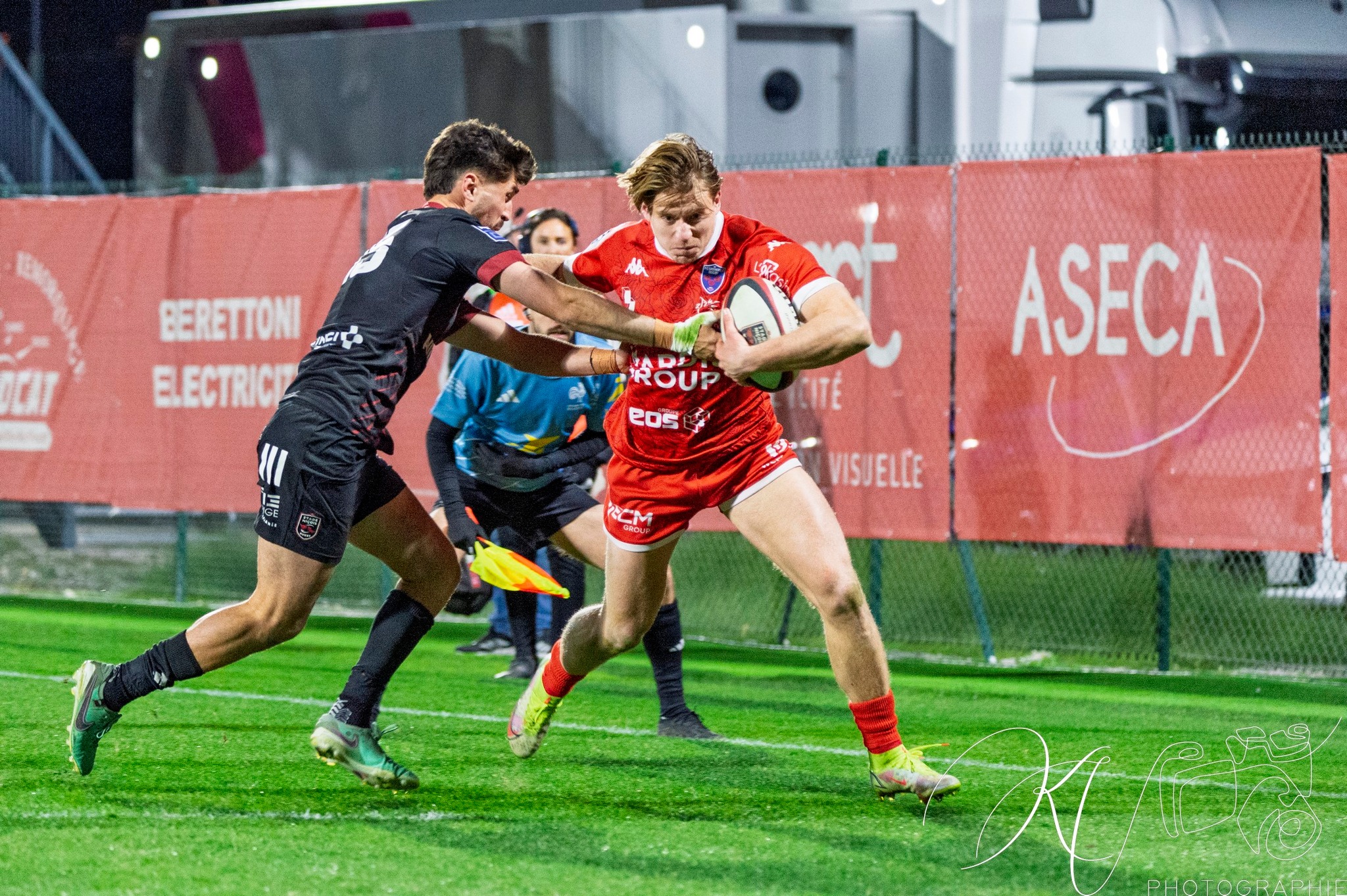  Stade niçois - FC Grenoble Rugby - Rugby - FFR 2024 Fed2 - Stade Niçois (18) vs (49) Grenoble Rugby (#FFR24FsSTGFC12) Photo by: Karine Valentin | Siuxy Sports 2024-12-20