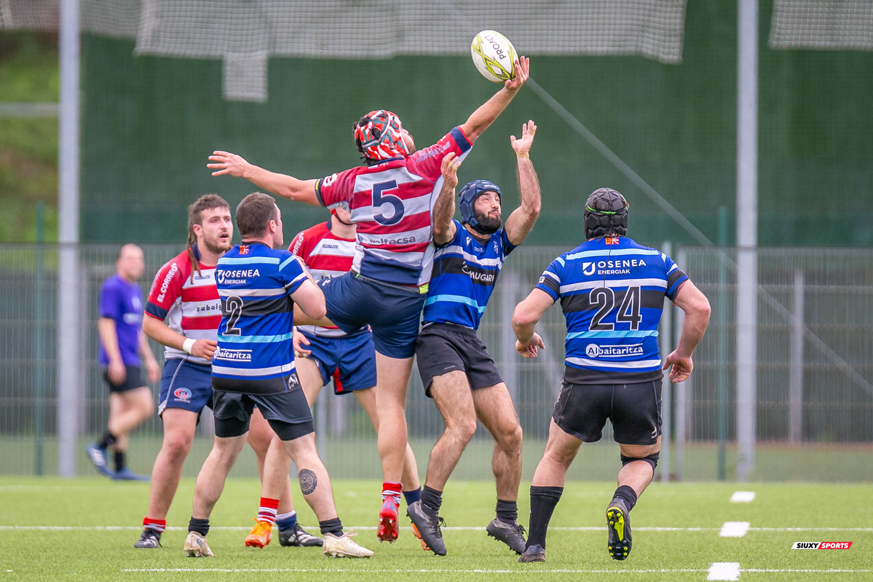  Universitario Bilbao Rugby - Baztan Rugby Taldea Menditarrak - Rugby - FVR 2024 - Semi Final - Universitario Bilbao Rugby (36) vs (10) Baztan RT (#FVR24UBRBRT04) Photo by: Fredy Monfoto | Siuxy Sports 2024-05-04