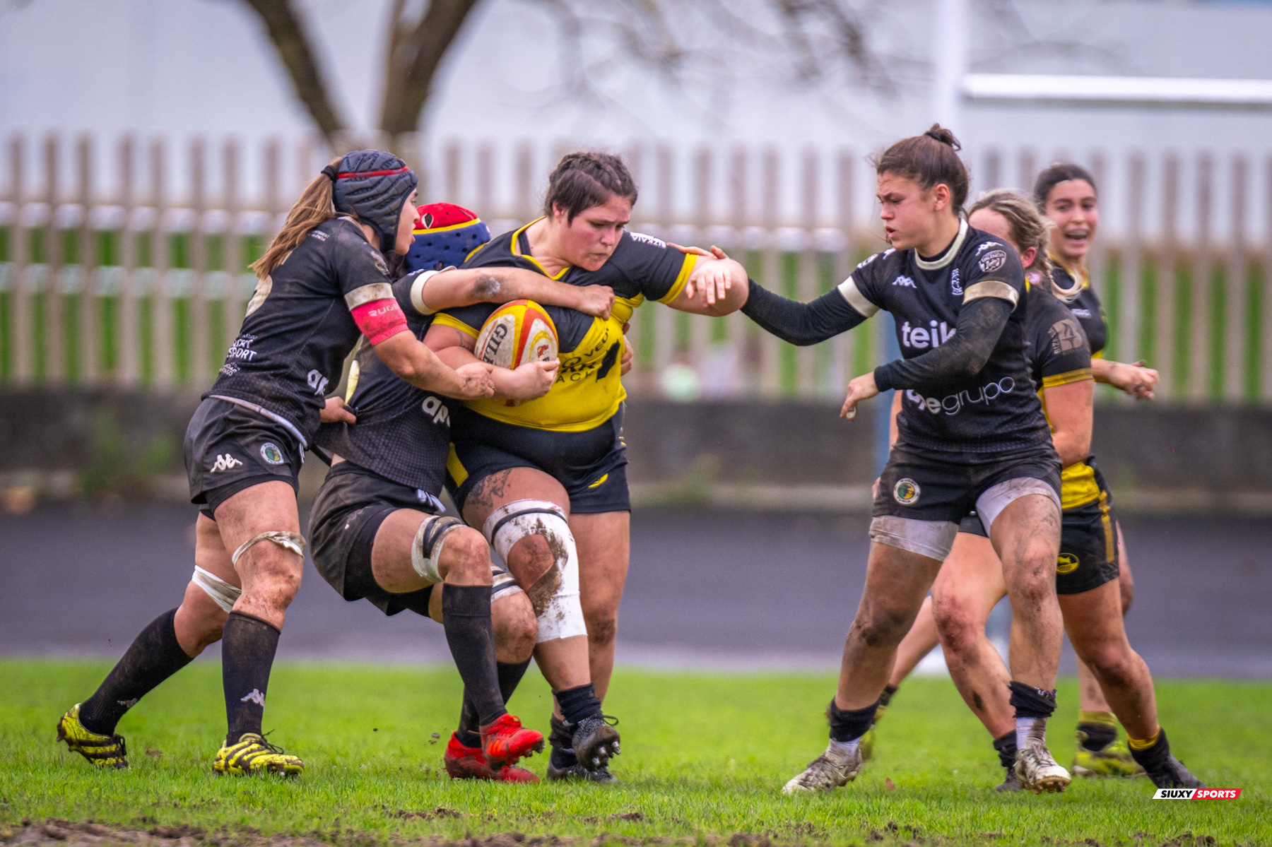  Getxo Artea Rugby Taldea - Rugby Turia - Rugby - FER 2023 - DHB F - Getxo Neskak Rt (25) vs (0) Rugby Turia (#FER23DHBGNRT12) Photo by: Fredy Monfoto | Siuxy Sports 2023-12-10
