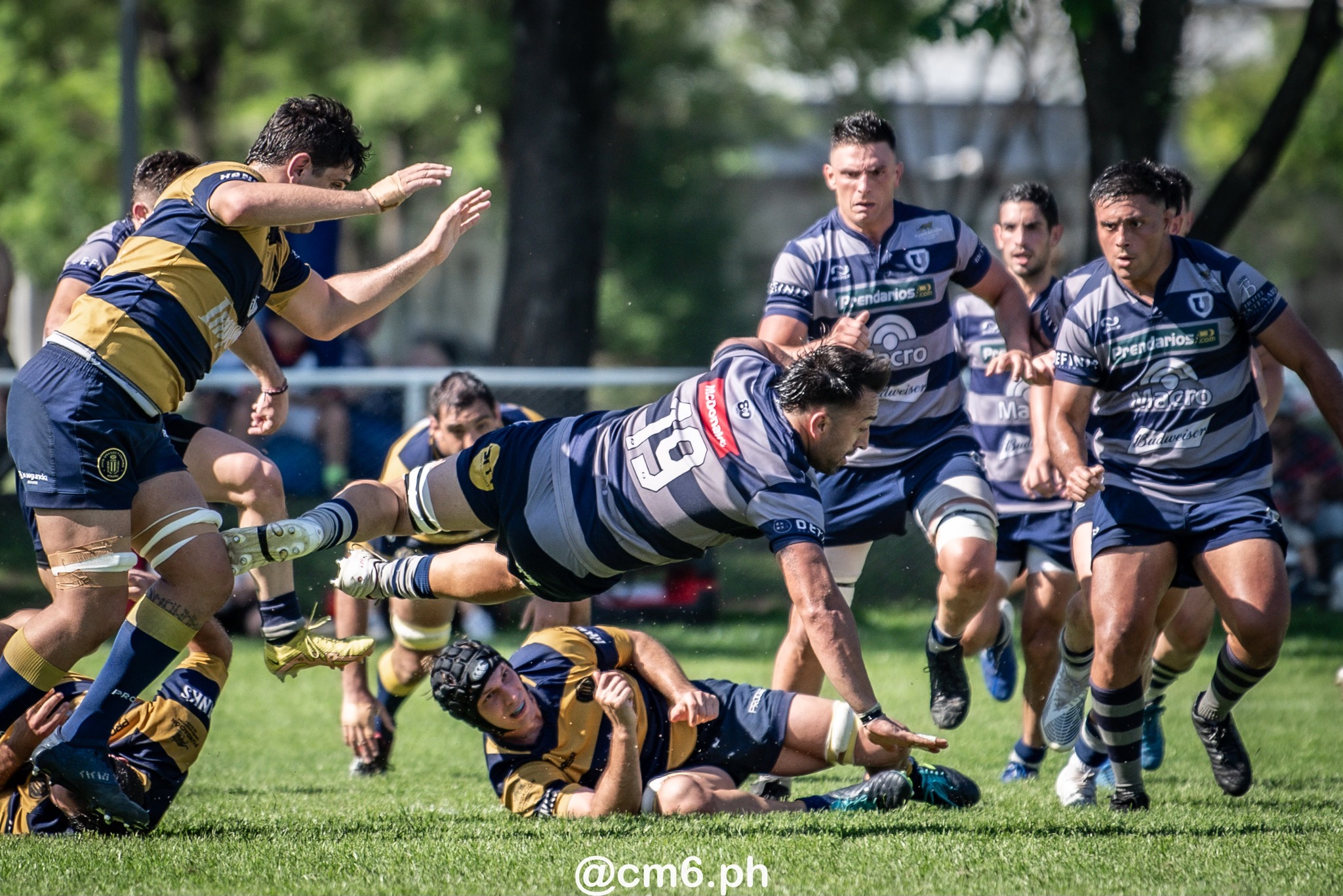  Universitario Rugby Club - Tucuman - Club Gimnasia y Esgrima de Rosario - Rugby - UAR - Torneo del Interior - Universitario (37) vs (34) Gimnasia y Esgrima de Rosario (#UAR23TDIUNIGER10) Photo by: Christian Mas | Siuxy Sports 2023-10-28