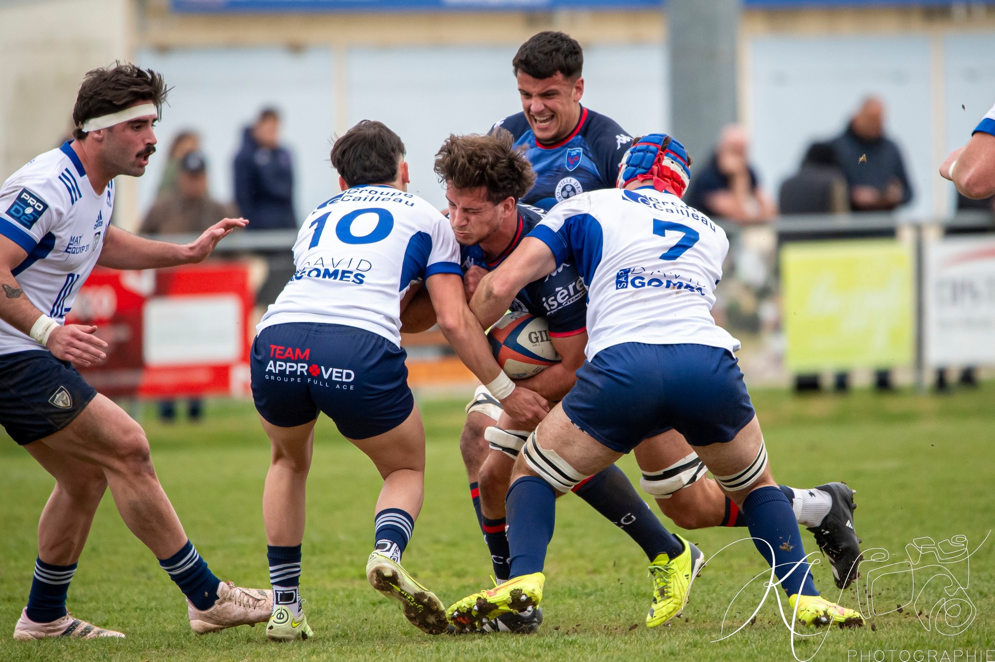  FC Grenoble Rugby - US Colomiers - Rugby - 2024 Espoirs - FC Grenoble (19) vs (13) US Colomiers (#ESP24FCGUSC03) Photo by: Karine Valentin | Siuxy Sports 2024-03-17