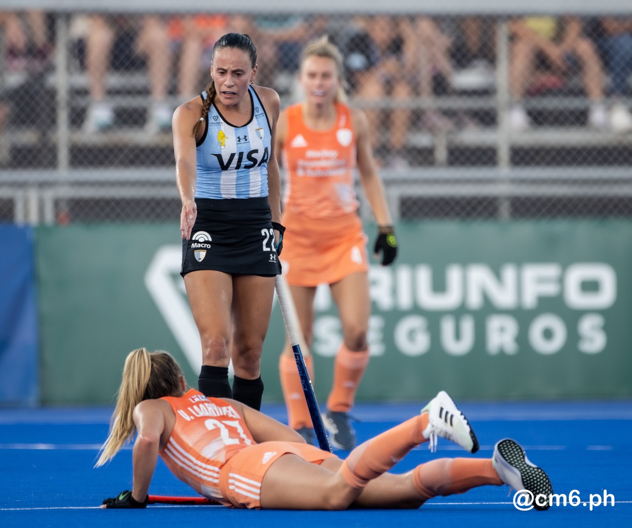Eugenia TRINCHINETTI -  Selección femenina de hockey sobre césped de Argentina - Netherlands women's national field hockey team - Field hockey - FIH PRO LEAGUE FEM 2023-2024 - ARGENTINA (1) VS (7) Países Bajos (#FIHPF24ARGPAB12) Photo by: Christian Mas | Siuxy Sports 2023-12-12