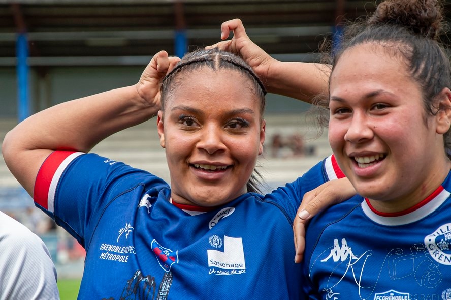  FC Grenoble Rugby - Stade Toulousain - Rugby - FFR 2024 Élite 1 F - FC Grenoble Amazones (23) vs (17) Stade Toulousain (#FFR24EL1FFCGST05) Photo by: Karine Valentin | Siuxy Sports 2024-05-12