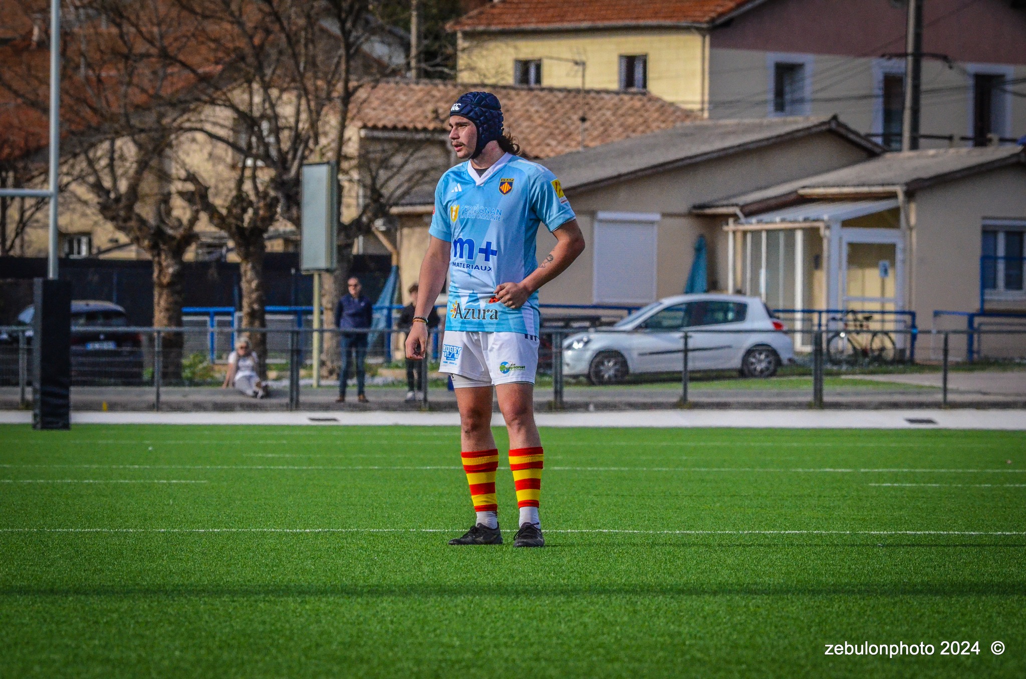  Montpellier Hérault Rugby - US Arlequins Perpignanais - Rugby - 2024 Espoirs - Montpellier (18) vs (7) Perpignan (#ESP24MHRUSAP03) Photo by: Photo Zebulon | Siuxy Sports 2024-03-16