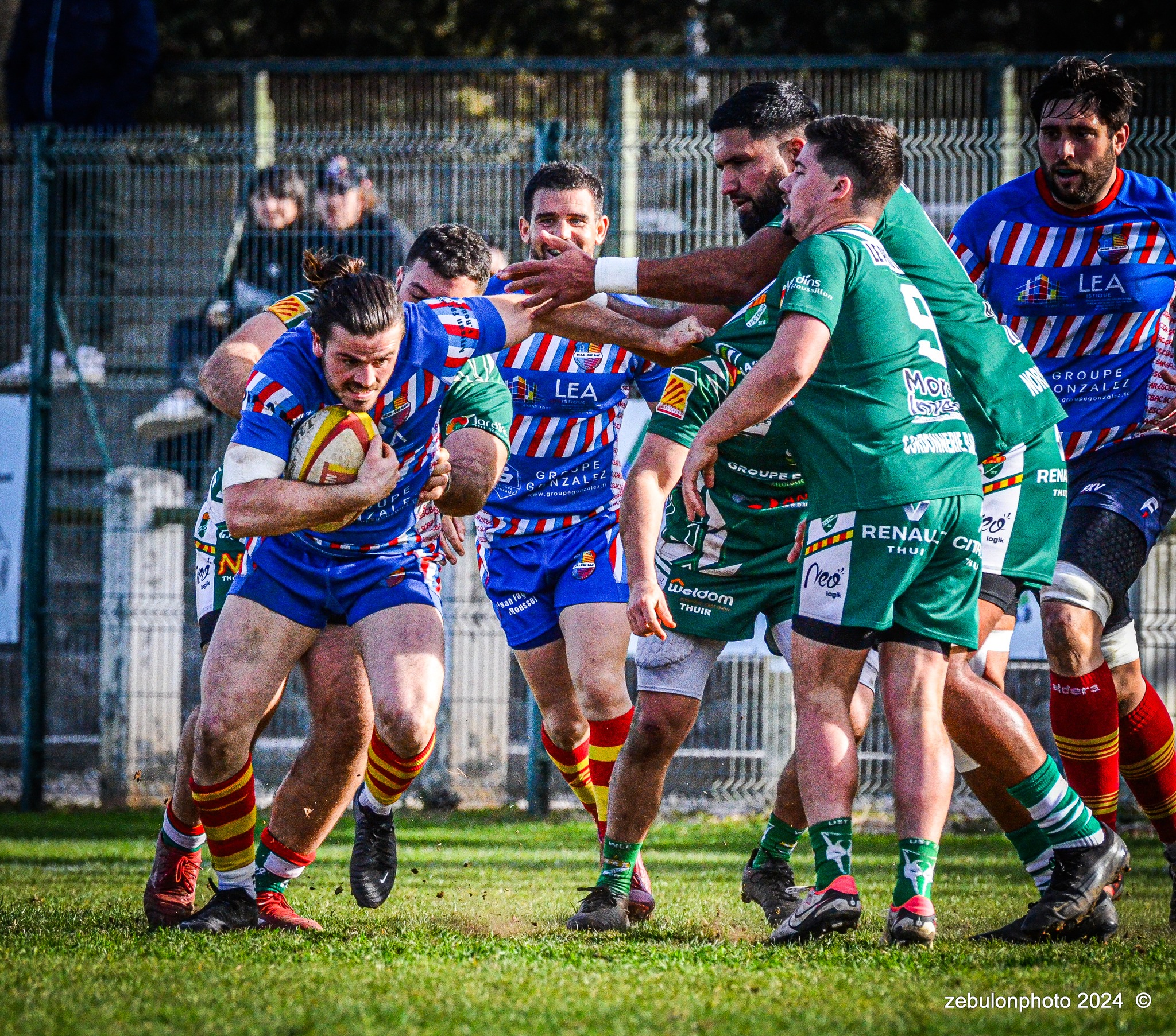  SCAR ESC-BAC - US Thuirinoise - Rugby - Fed3 2024 - SCAR ESC-BAC vs US Thuirinoise - P   (#F324SEBUSTP03) Photo by: Photo Zebulon | Siuxy Sports 2024-03-09