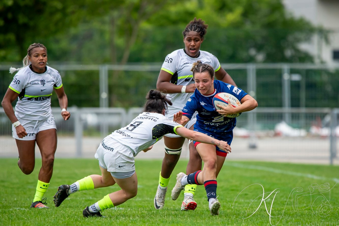  FC Grenoble Rugby - Stade Toulousain - Rugby - FFR 2024 Élite 1 F - FC Grenoble Amazones (23) vs (17) Stade Toulousain (#FFR24EL1FFCGST05) Photo by: Karine Valentin | Siuxy Sports 2024-05-12