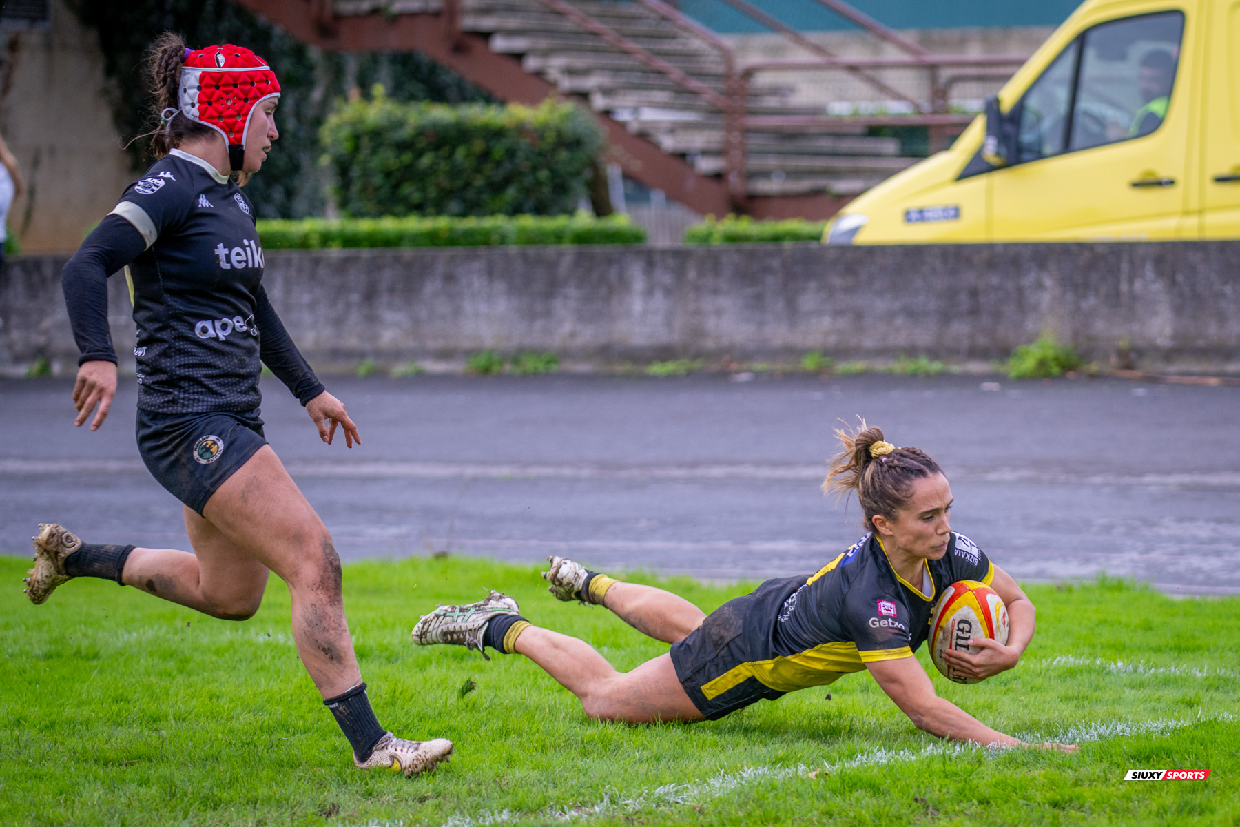  Getxo Artea Rugby Taldea - Rugby Turia - Rugby - FER 2023 - DHB F - Getxo Neskak Rt (25) vs (0) Rugby Turia (#FER23DHBGNRT12) Photo by: Fredy Monfoto | Siuxy Sports 2023-12-10