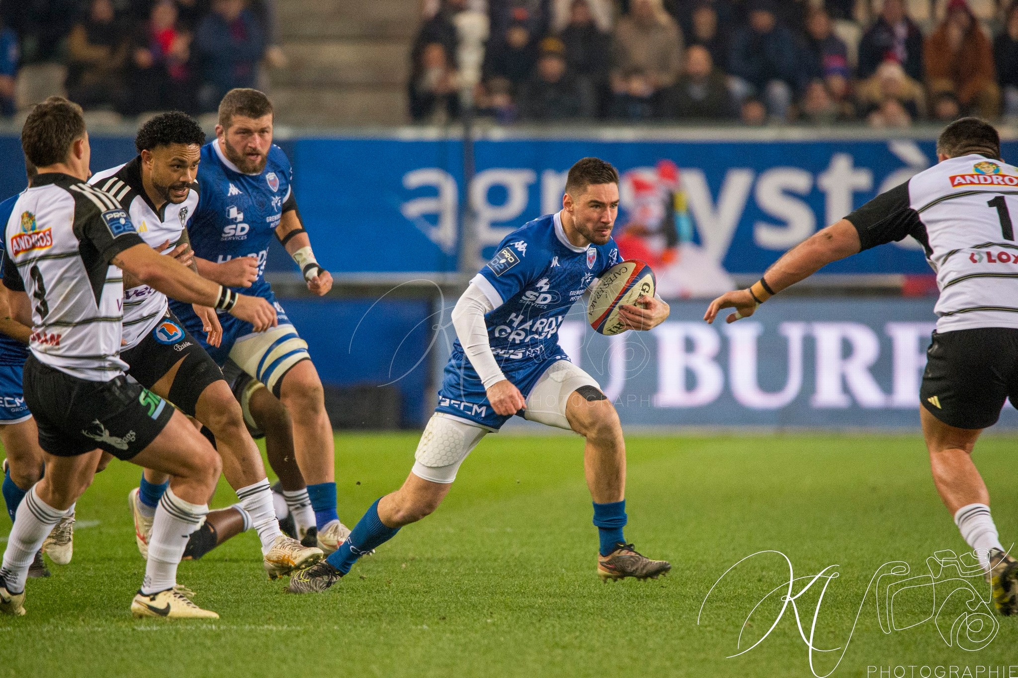  FC Grenoble Rugby - CA Brive - Rugby - FFR 2024 Fed2 - FC Grenoble Rugby (34) vs (22) CA Brive (#FFR24F2FCGBRI12) Photo by: Karine Valentin | Siuxy Sports 2024-12-13