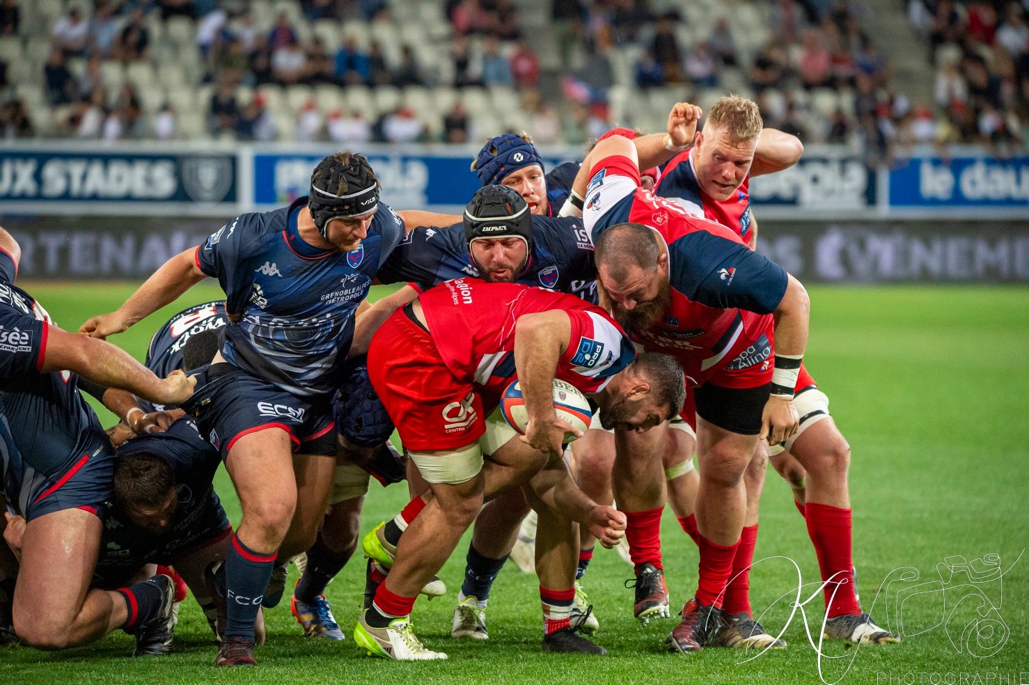  FC Grenoble Rugby - Stade Aurillacois - Rugby - FFR - 2024 PRO D2 - FC Grenoble (55) vs (10) Aurillac (#PD224T14FCGAUR04) Photo by: Karine Valentin | Siuxy Sports 2024-04-12
