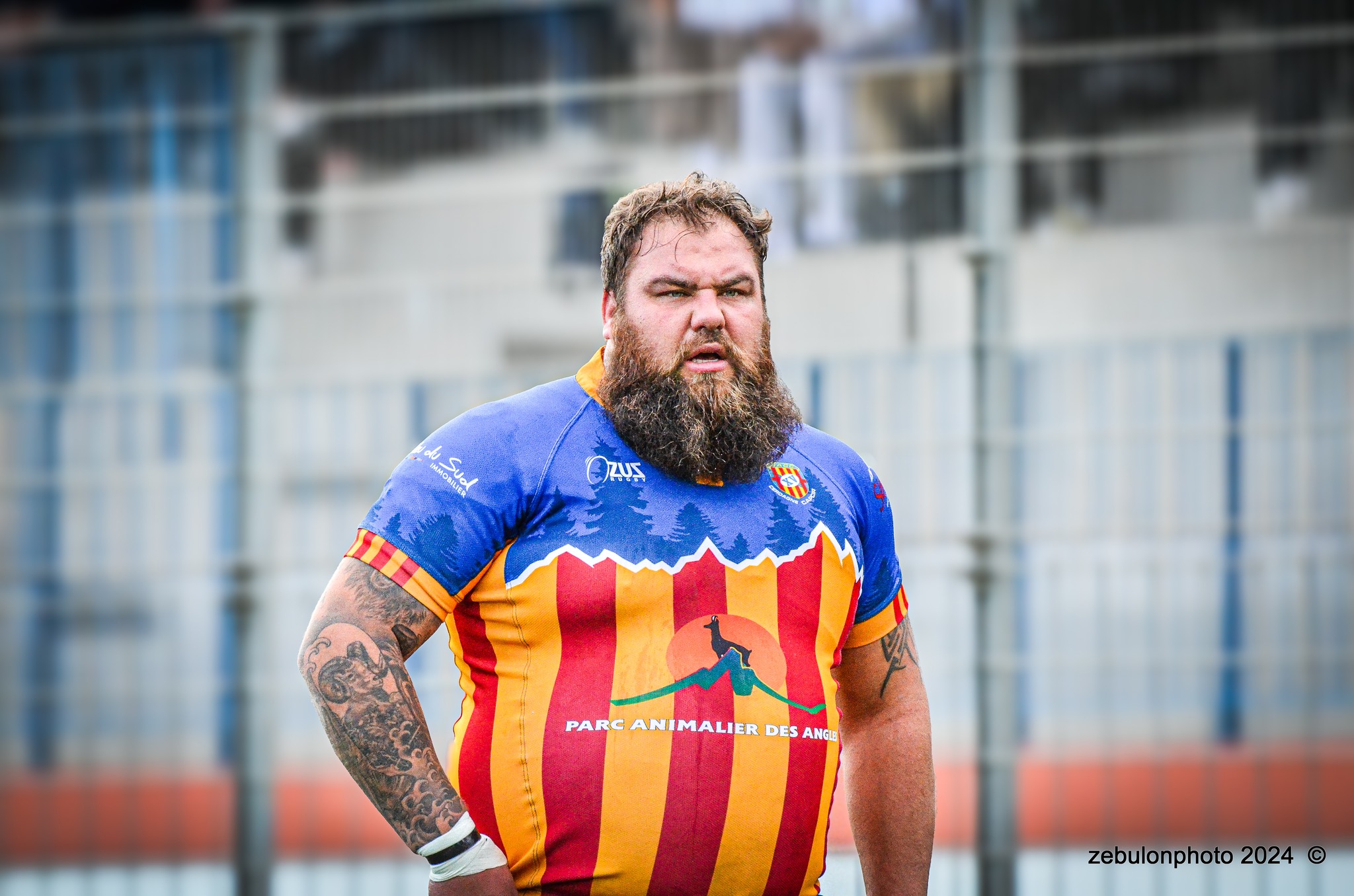  Cabestany Olympique XV - Rugby Athlétique Cerdagne Capcir - Rugby - Ligue Occitanie - Cabestany vs Cerdagne Capcir (#LO24CABRACC01) Photo by: Photo Zebulon | Siuxy Sports 2024-01-27