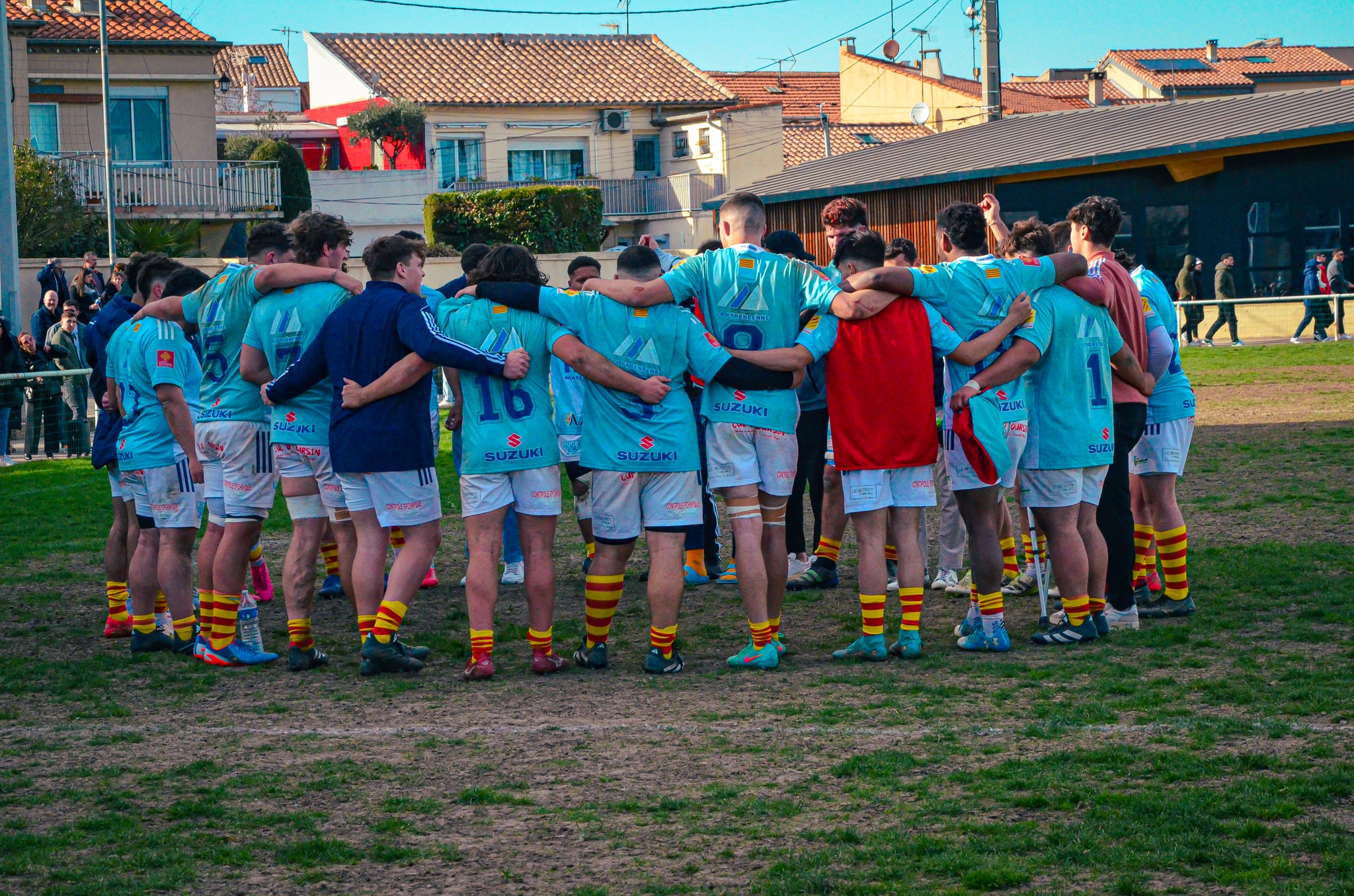  Racing Club Narbonnais - US Arlequins Perpignanais - Rugby - Espoirs - Narbonne vs USAP (#ESP24RCNUSAP02) Photo by: Photo Zebulon | Siuxy Sports 2024-02-17