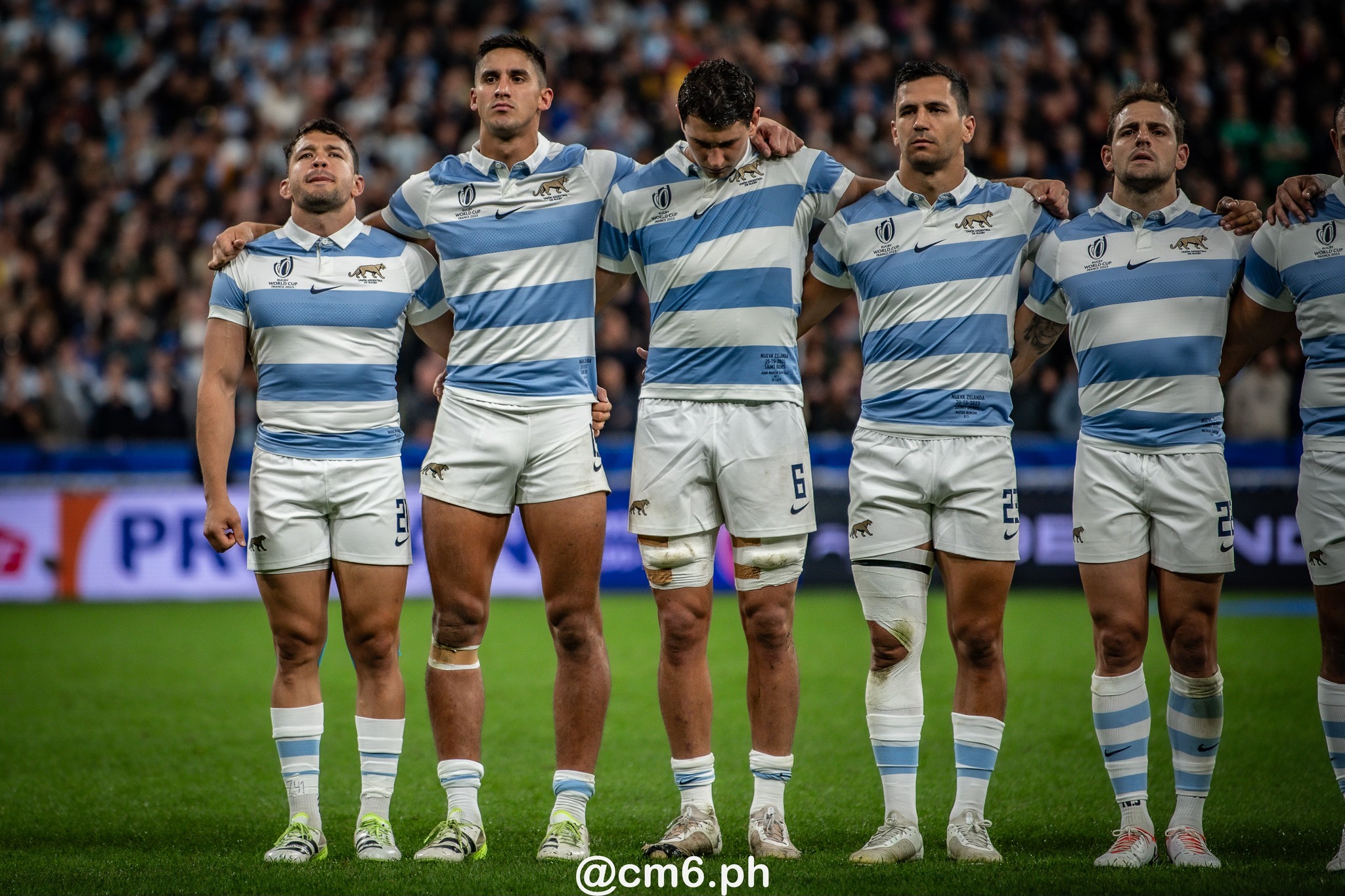  Selección Argentina de Rugby XV - New Zealand national rugby union team - Rugby - RWC 2023 - Semi final - Los Pumas (6) vs (44) All Blacks (#RWC23ARGNZL10) Photo by: Christian Mas | Siuxy Sports 2023-10-27