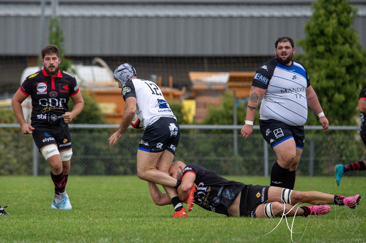  Bièvre Saint-Geoirs RC - US Vinay - Rugby - FFR 2024 Fed2 - Bievre SG vs US Vinay (#FFR24F2BSGUSV09) Photo by: Karine Valentin | Siuxy Sports 2024-09-22