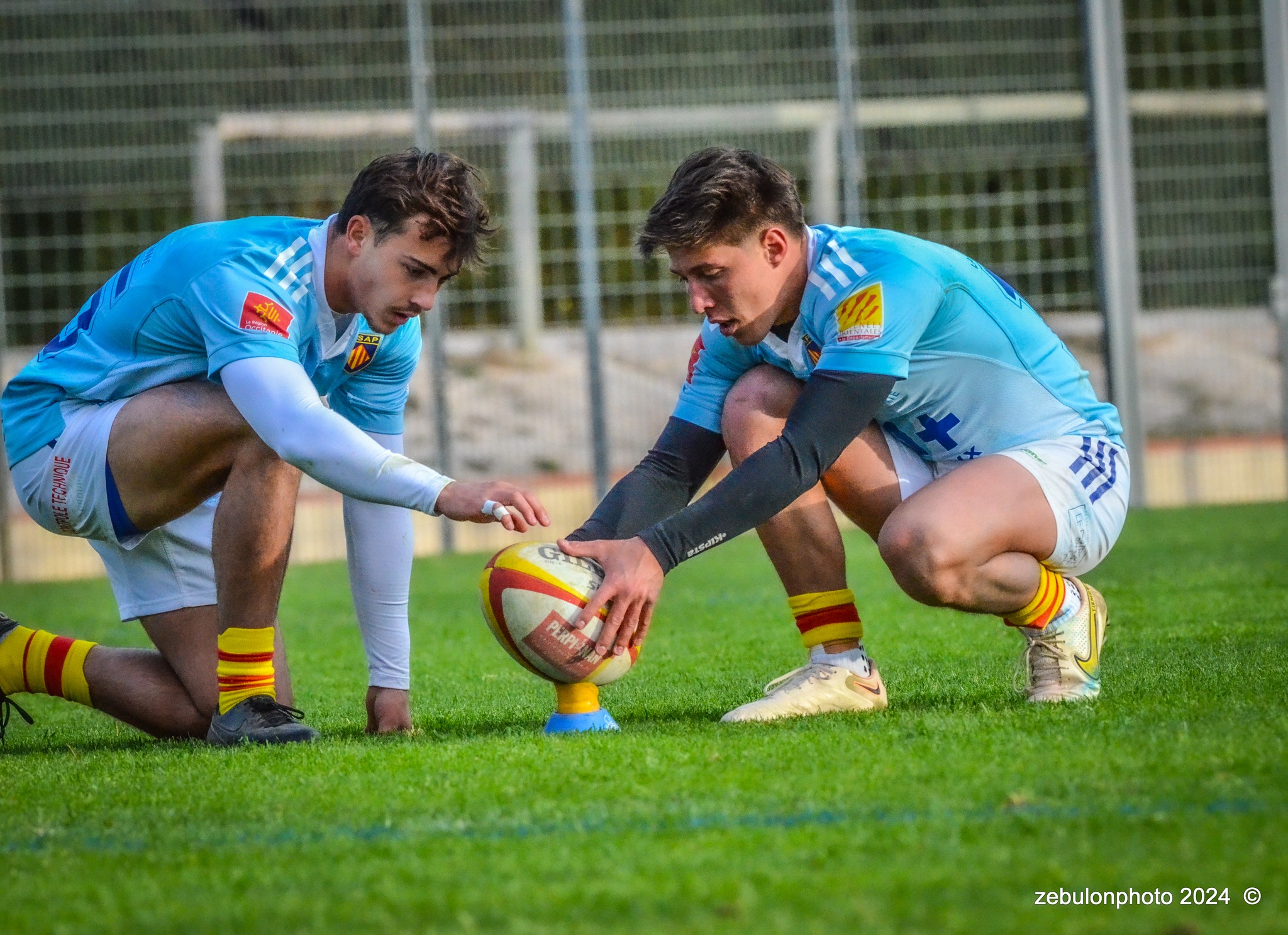  US Arlequins Perpignanais - RC Toulonnais - Rugby - Espoirs - USAP vs RCT (#ESP24USAPRCT02) Photo by: Photo Zebulon | Siuxy Sports 2024-02-10