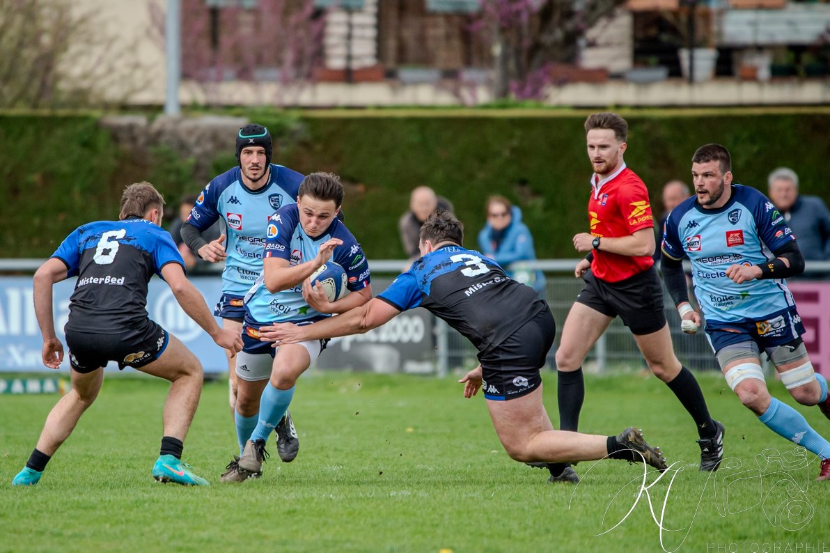 Saint-Marcellin Sports - US Vinay - Rugby - FFR 2024 Fed2 - SMS (13) vs (19) US Vinay (#FFR24F2SMSUSV03) Photo by: Karine Valentin | Siuxy Sports 2024-03-31