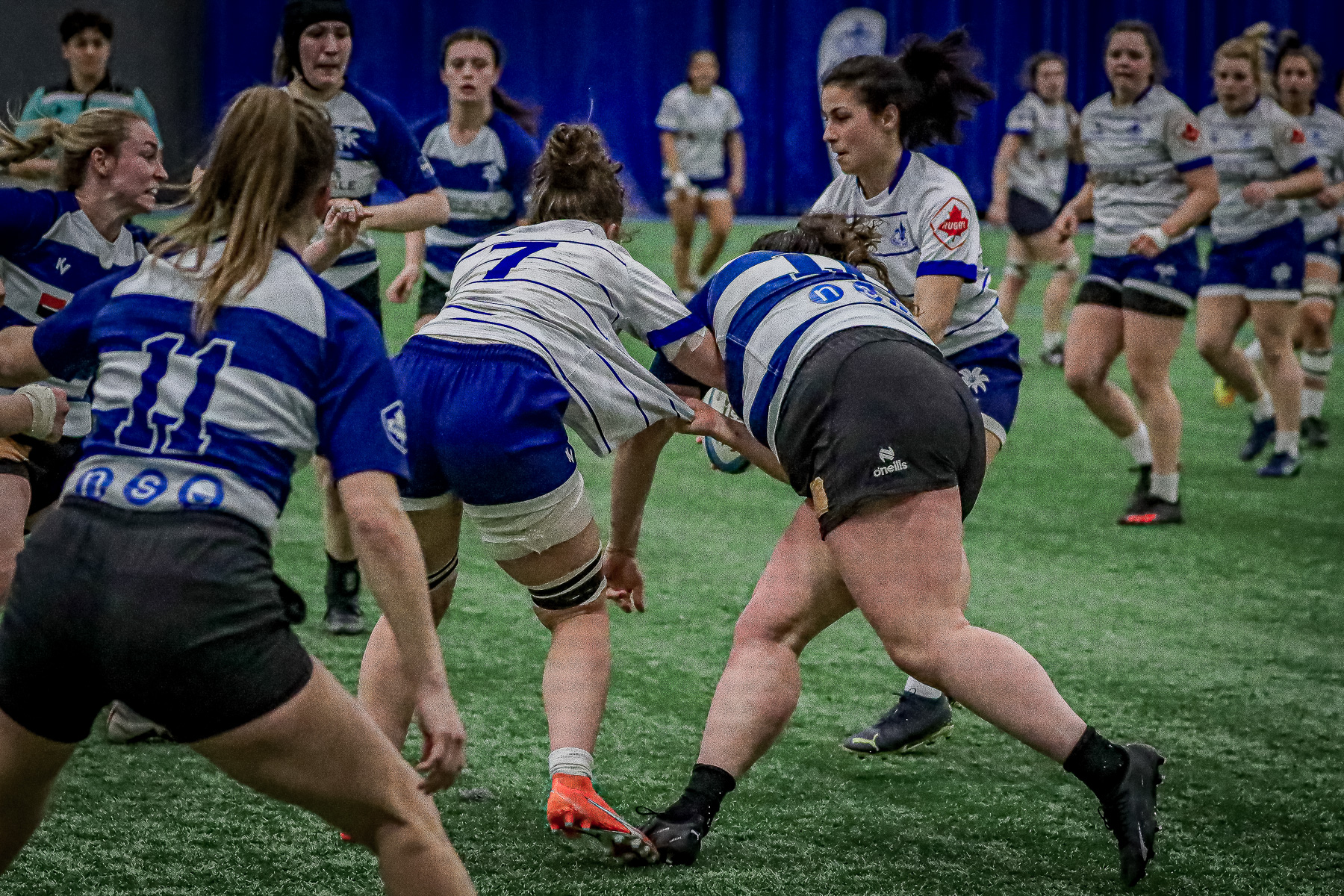 Pauline MOUSSA -  Équipe féminine - Rugby Québec -  - Rugby - QORC-CROQ 2024 - Québec Est (22) vs (16) Québec Ouest  (#RQ24CROQESTOUE04) Photo by: Photo Mayarts | Siuxy Sports 2024-04-01