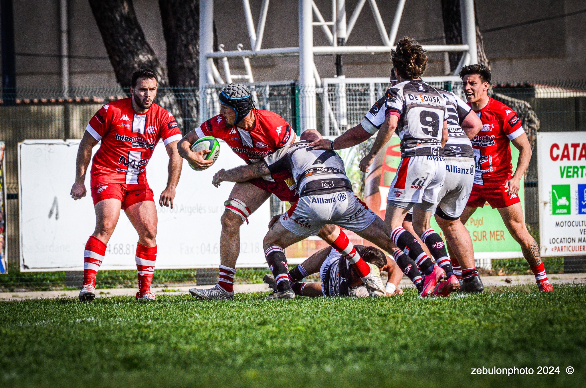  Étoile Sportive Catalane - Football Club Villefranchois - Lauragais - Rugby - FFR -  Fed 2 2024 - Etoile Sportive Catalane vs FC Villefranchois (#FFR24F2ESCFCV03) Photo by: Photo Zebulon | Siuxy Sports 2024-03-23