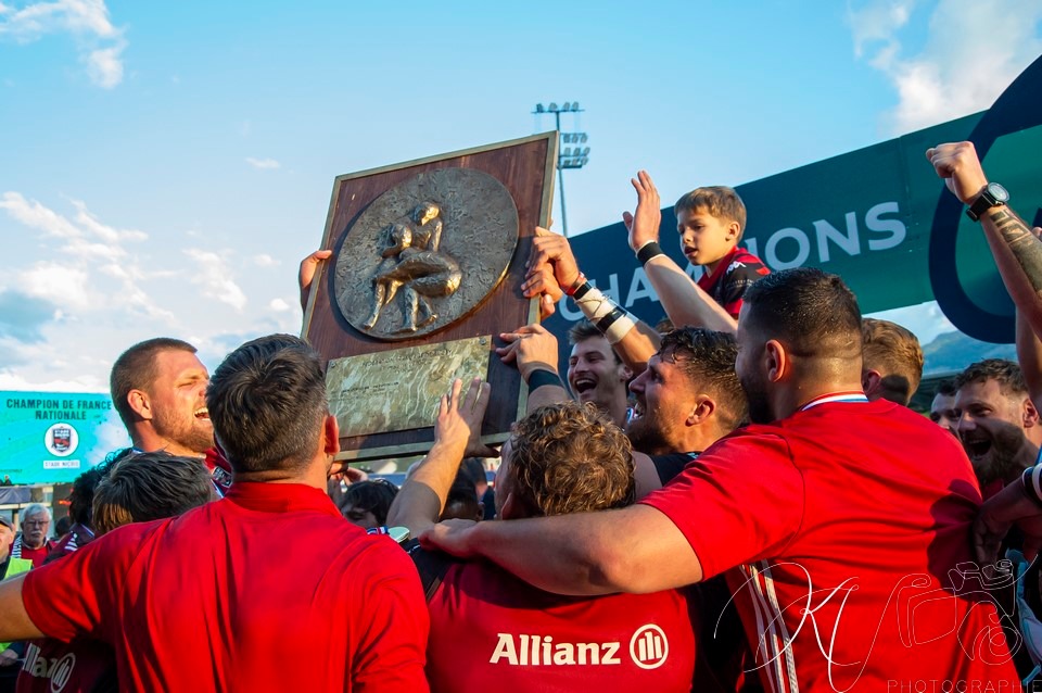  Stade niçois - Racing Club Narbonnais - Rugby - FFR 2024 - Finale Nationale - Nice (39) vs (30) Narbonne (#FFR24NATNICNAR05) Photo by: Karine Valentin | Siuxy Sports 2024-05-18