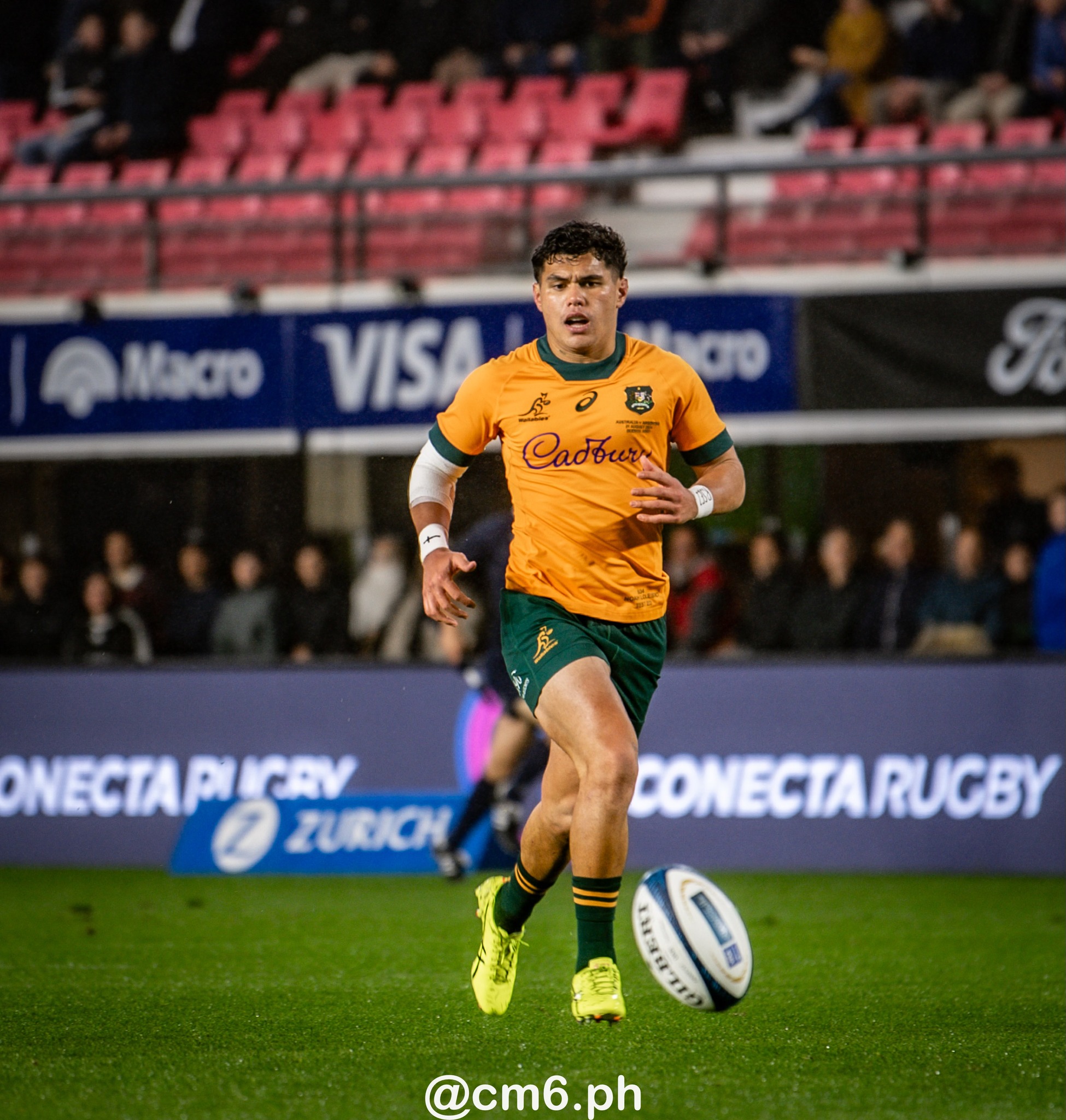  Selección Argentina de Rugby XV - Australia national rugby union team (M) - Rugby - Rugby Championship 2024 - Argentina Pumas (19) vs (20) Australia Wallabies (#CHAMP24R3ARGAUS) Photo by: Christian Mas | Siuxy Sports 2024-08-31