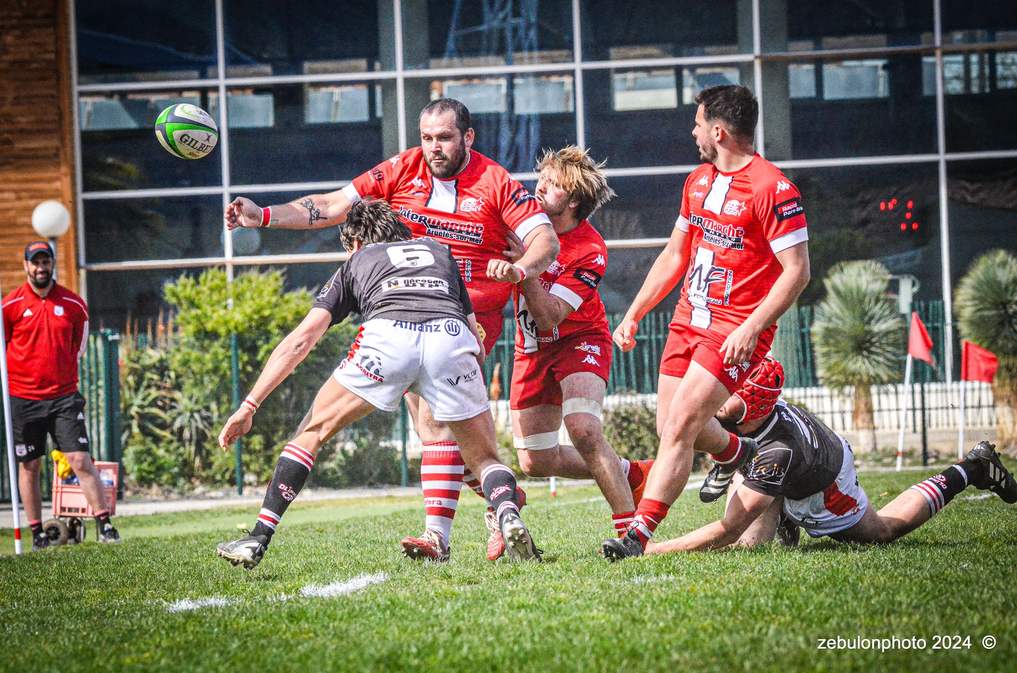  Étoile Sportive Catalane - Football Club Villefranchois - Lauragais - Rugby - FFR -  Fed 2 2024 - Etoile Sportive Catalane vs FC Villefranchois (#FFR24F2ESCFCV03) Photo by: Photo Zebulon | Siuxy Sports 2024-03-23