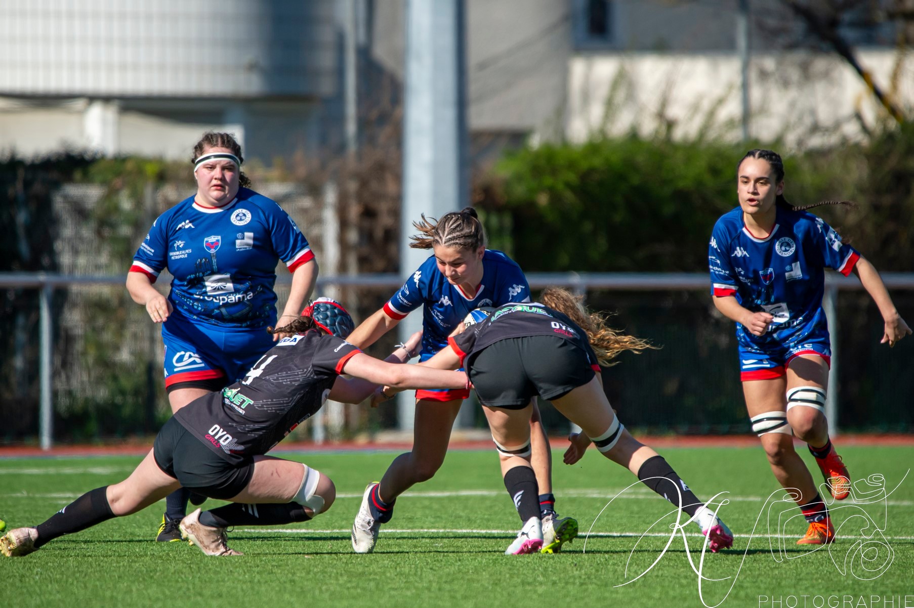  FC Grenoble Rugby - US Oyonnax Rugby - Rugby - 2024 U18 FCG AMAZONES vs US OYONNAX (#FFR24U18FCGUSO03) Photo by: Karine Valentin | Siuxy Sports 2024-03-16