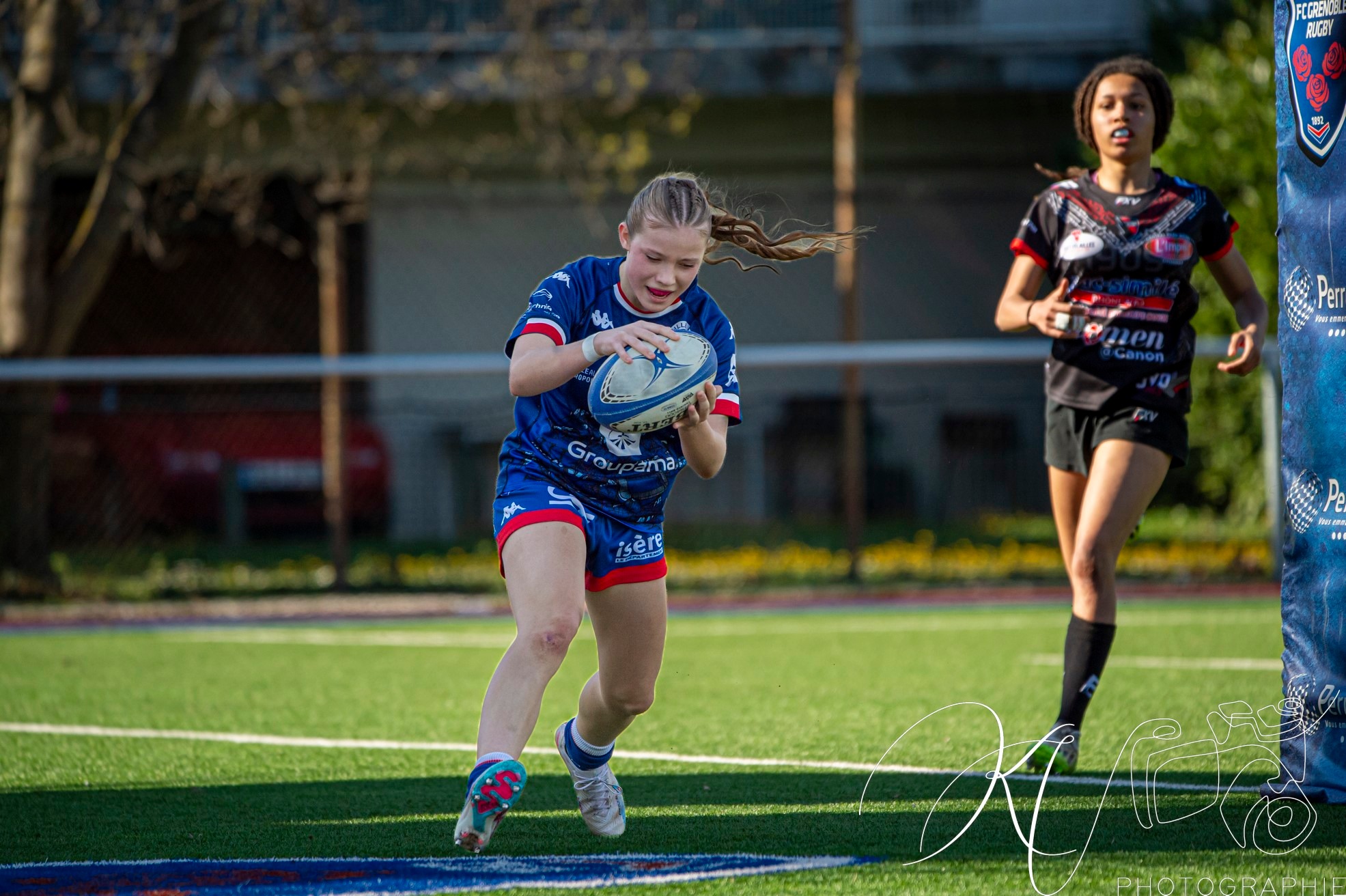 FC Grenoble Rugby - US Oyonnax Rugby - Rugby - 2024 U18 FCG AMAZONES vs US OYONNAX (#FFR24U18FCGUSO03) Photo by: Karine Valentin | Siuxy Sports 2024-03-16