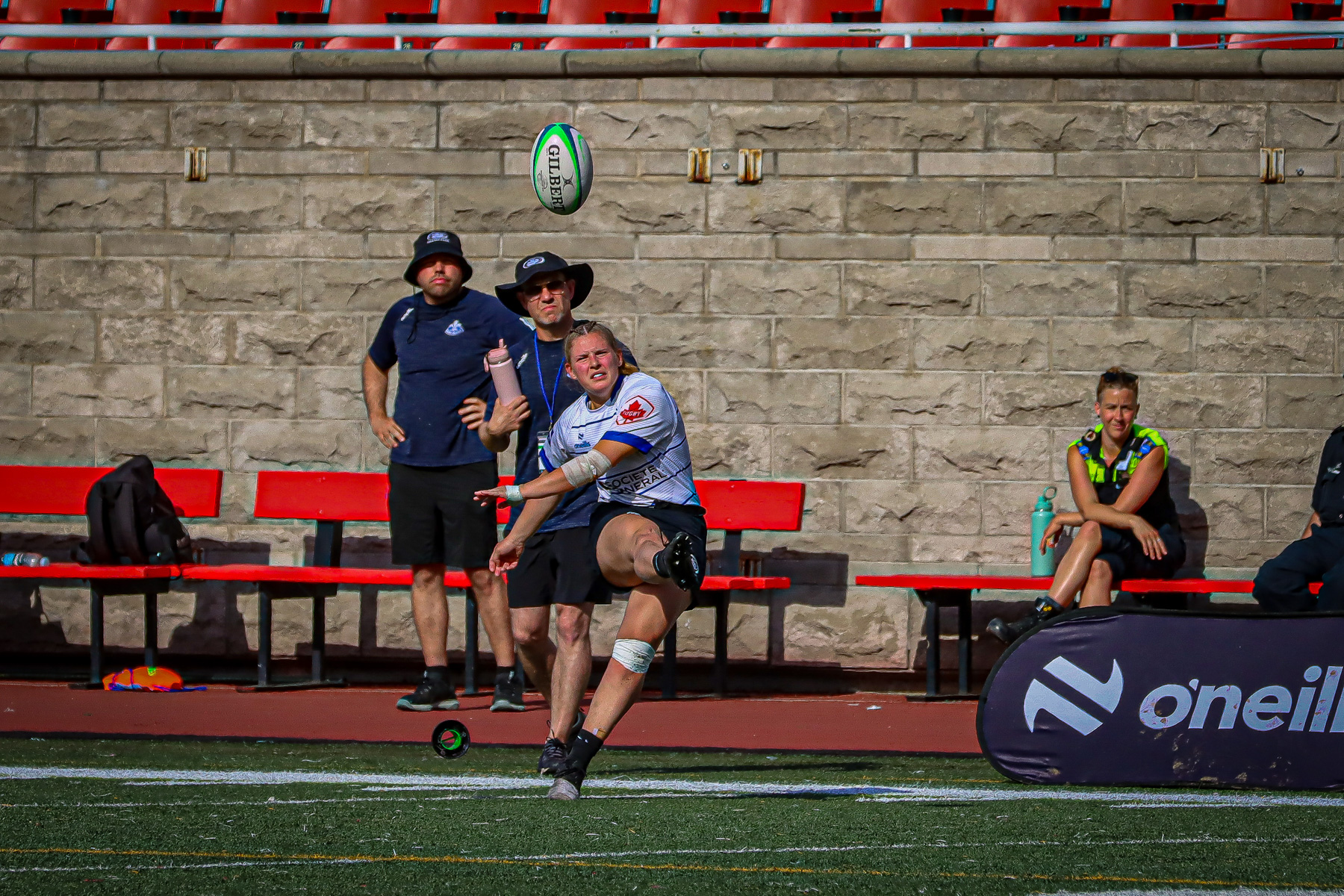  Équipe féminine - Rugby Québec - Ontario Blues (w) - Rugby - QORC-CROQ 2024 - FINALS - QUÉBEC EST (37) VS (13) ONTARIO EST - 1ST POSITION - Reel Mayarts (#QORC24QCEONE16) Photo by: Photo Mayarts | Siuxy Sports 2024-06-01
