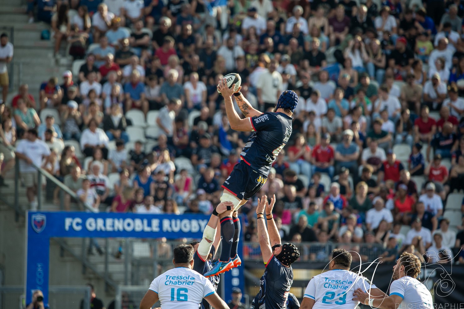  FC Grenoble Rugby - Montpellier Hérault Rugby - Rugby - FFR - 2024 - Access Match -  FC Grenoble (18) vs (20) Montpellier (#FFR24FCGMHR06) Photo by: Karine Valentin | Siuxy Sports 2024-06-16