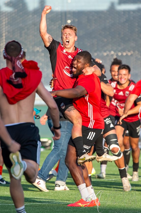  Stade niçois - Racing Club Narbonnais - Rugby - FFR 2024 - Finale Nationale - Nice (39) vs (30) Narbonne (#FFR24NATNICNAR05) Photo by: Karine Valentin | Siuxy Sports 2024-05-18