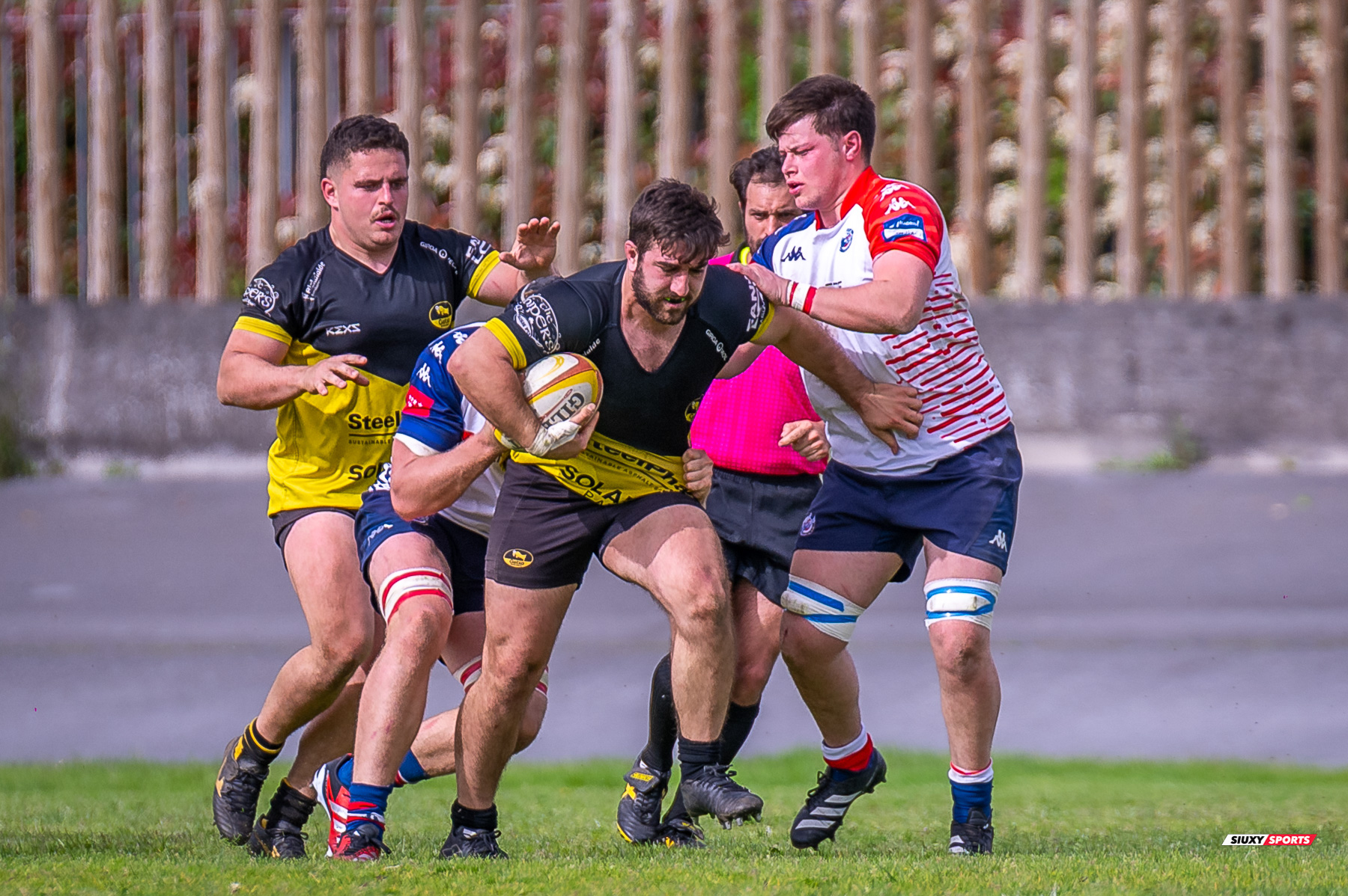 Euken DE IRALA EGUREN - Gonzalo PEREZ AGRASAR -  Getxo Artea Rugby Taldea - Club de Rugby Liceo Francés - Rugby - FER 2024 - DHB - Getxo RT (38) vs (22) Liceo Frances (#FER24DGETLFR04) Photo by: Fredy Monfoto | Siuxy Sports 2024-04-06