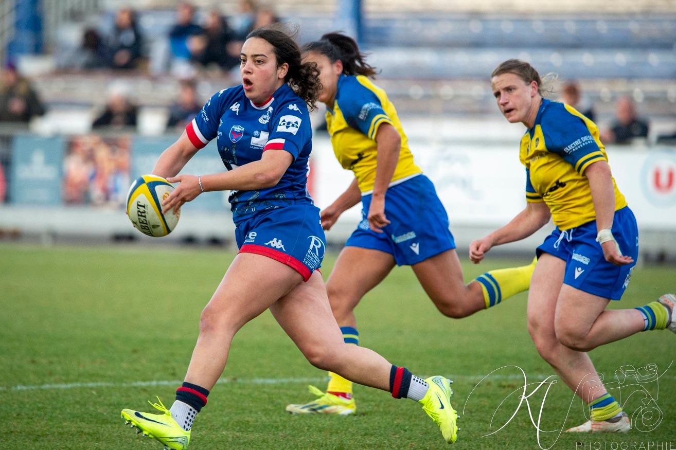  ASM Romagnat rugby féminin - FC Grenoble Rugby - Rugby - FFR 2024 Elite 1 Fém - ASM Romagnat (32) vs (8) Amazones FC Grenoble  (#FFR24E1FASMRFCG11) Photo by: Karine Valentin | Siuxy Sports 2024-11-17