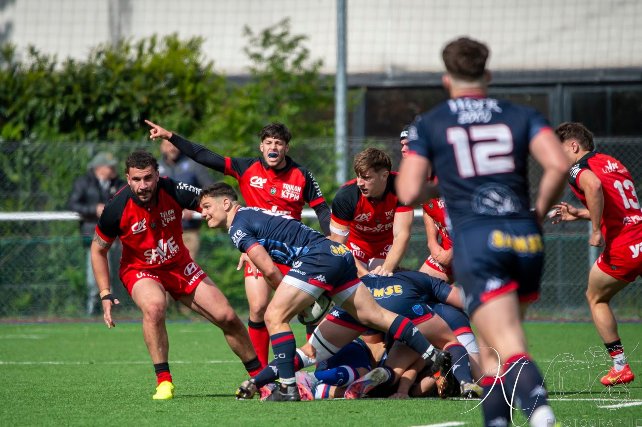  FC Grenoble Rugby - RC Toulonnais - Rugby - FFR 2024 - ESPOIRS - FC GRENOBLE VS RC Toulonnais (#FFR24ESFCGRCT04) Photo by: Karine Valentin | Siuxy Sports 2024-04-21