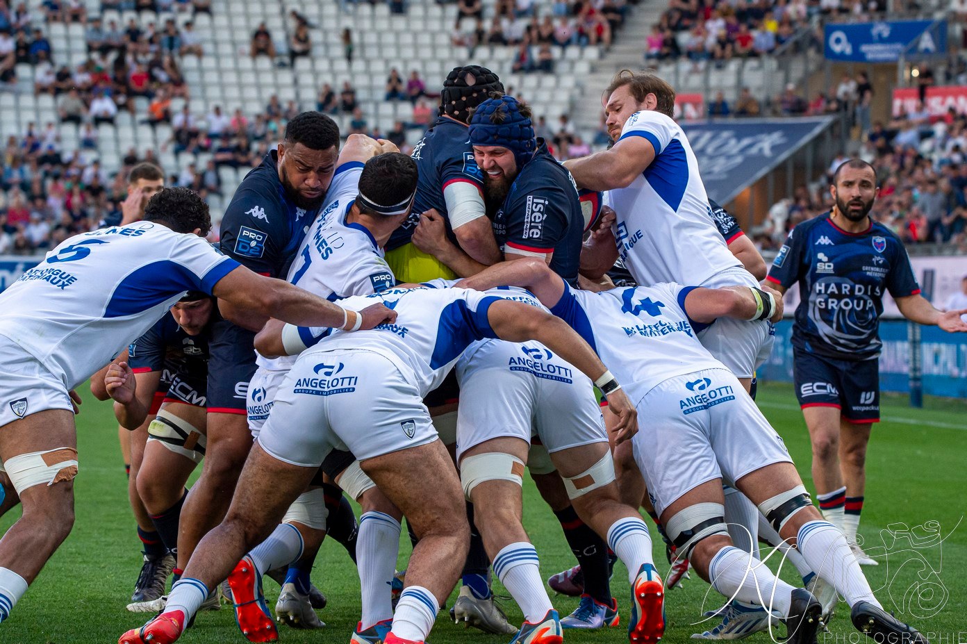  FC Grenoble Rugby - US Colomiers - Rugby - FFR 2024 PRO D2 - Grenoble (29) vs (10) Colomiers (#PD224D2GRECOL05) Photo by: Karine Valentin | Siuxy Sports 2024-05-10